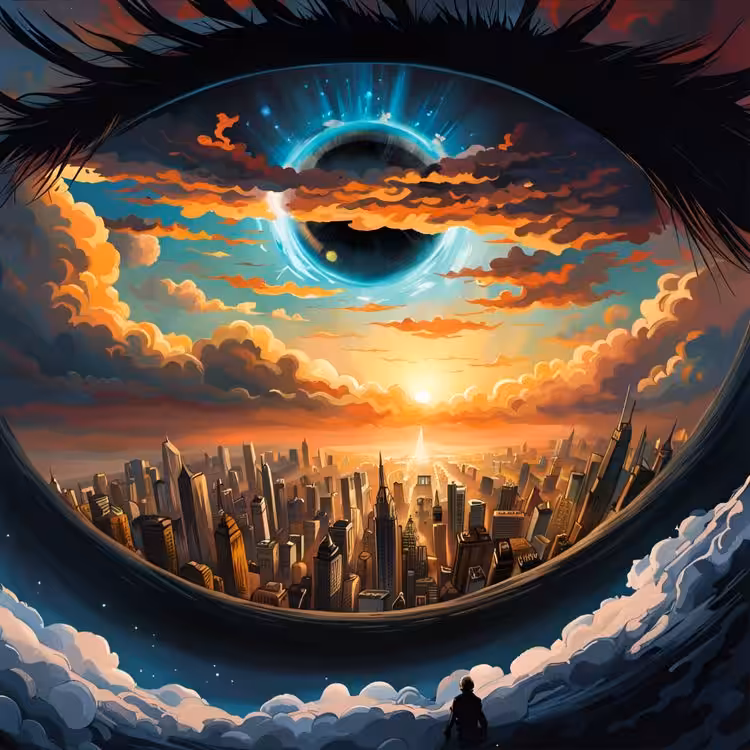 The mysterious wall: God's Eye in the Sky
