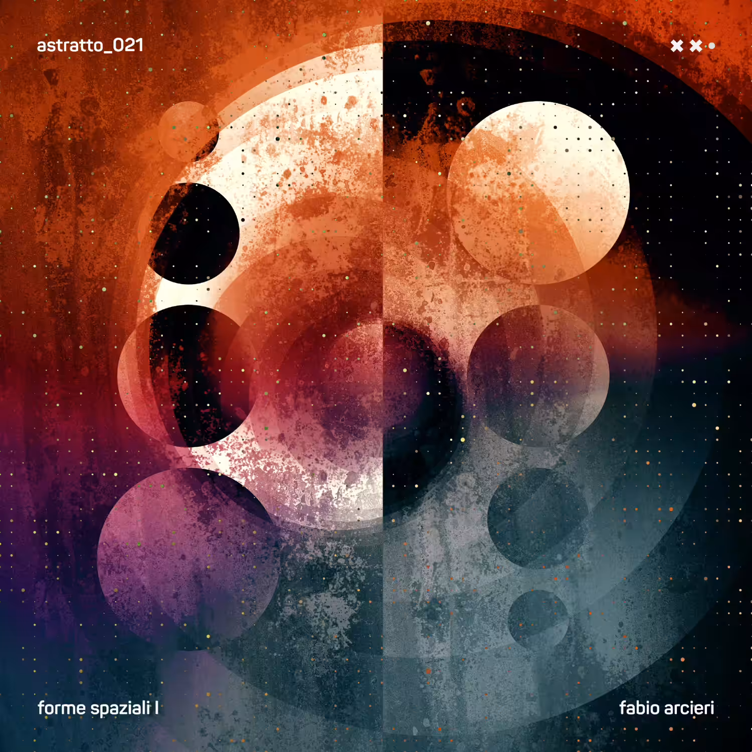 Forme Spaziali I - (astratto 023)