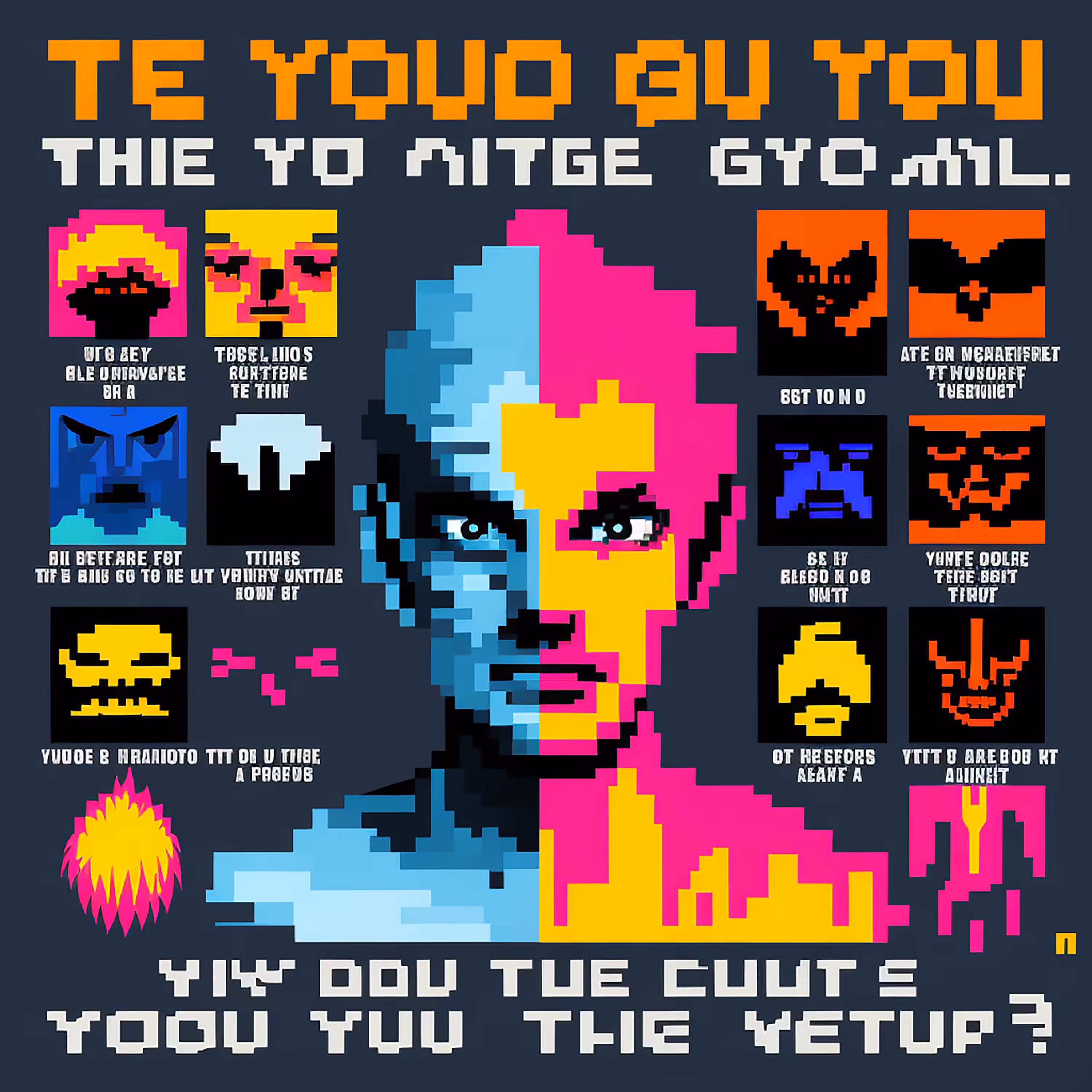 Pixel Game Posters #39