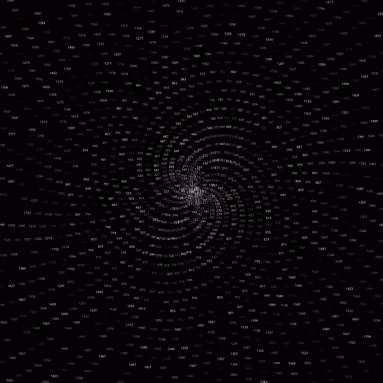 Polar Plot of Numbers #231