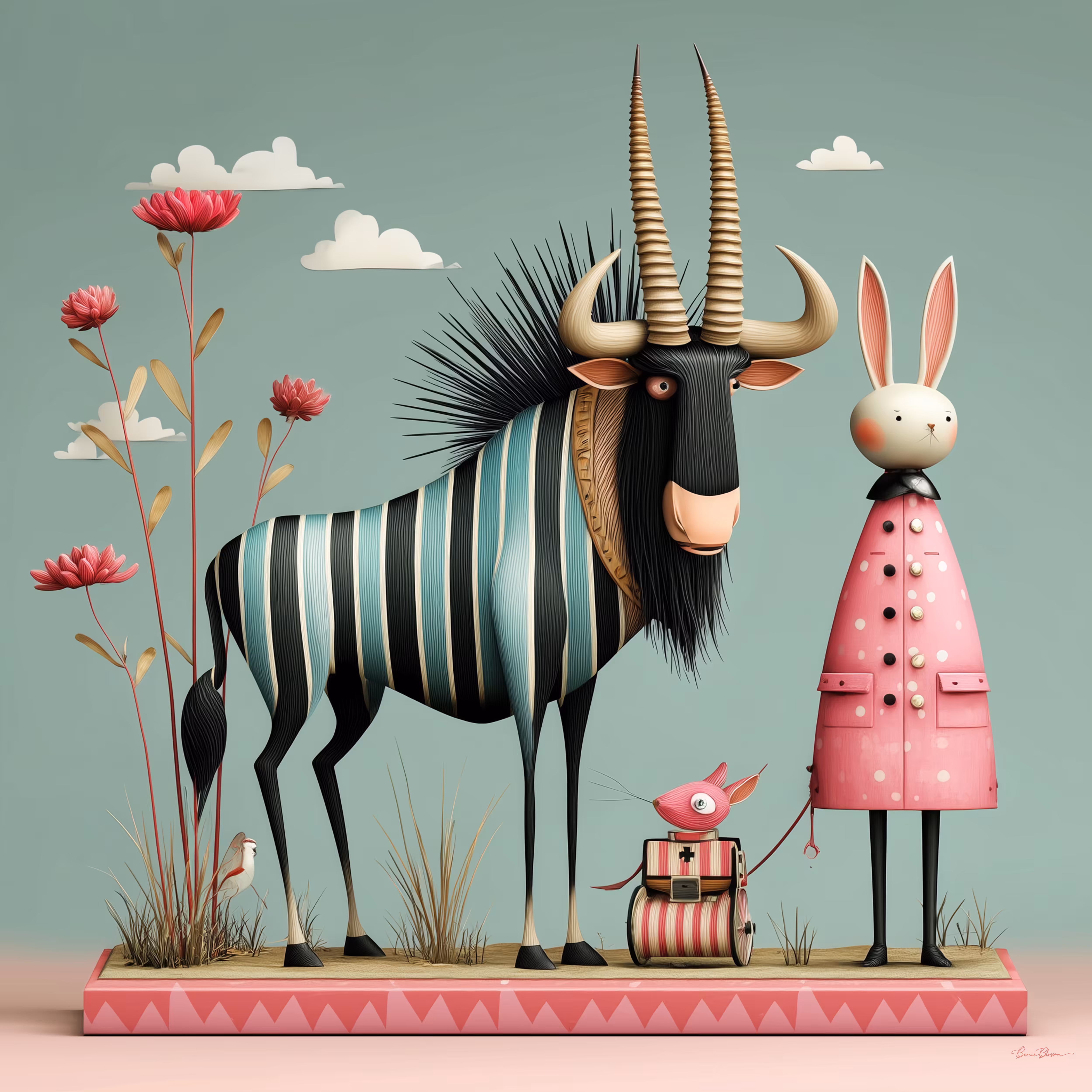 Wildebeest Tales: The Peculiar Trio