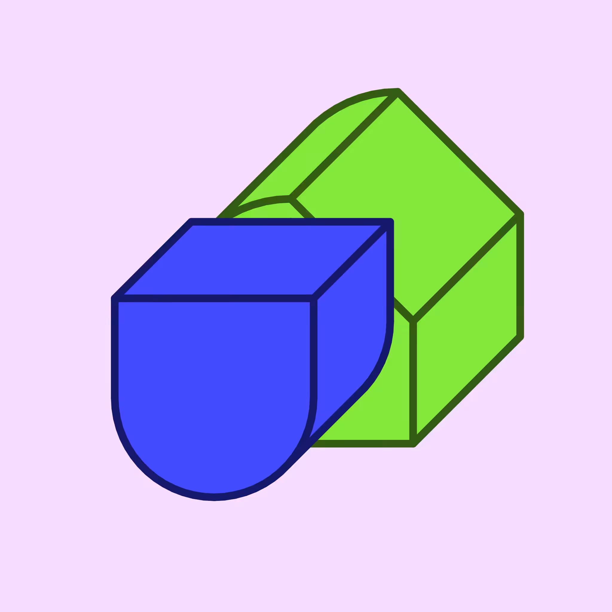 Calm shapes #1605
