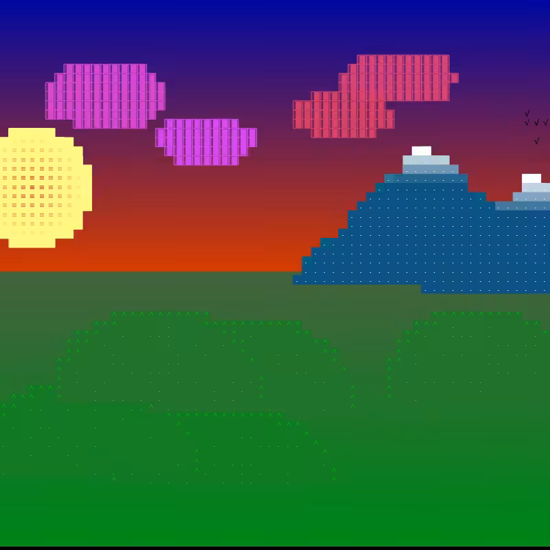 Ascii Timescapes #31