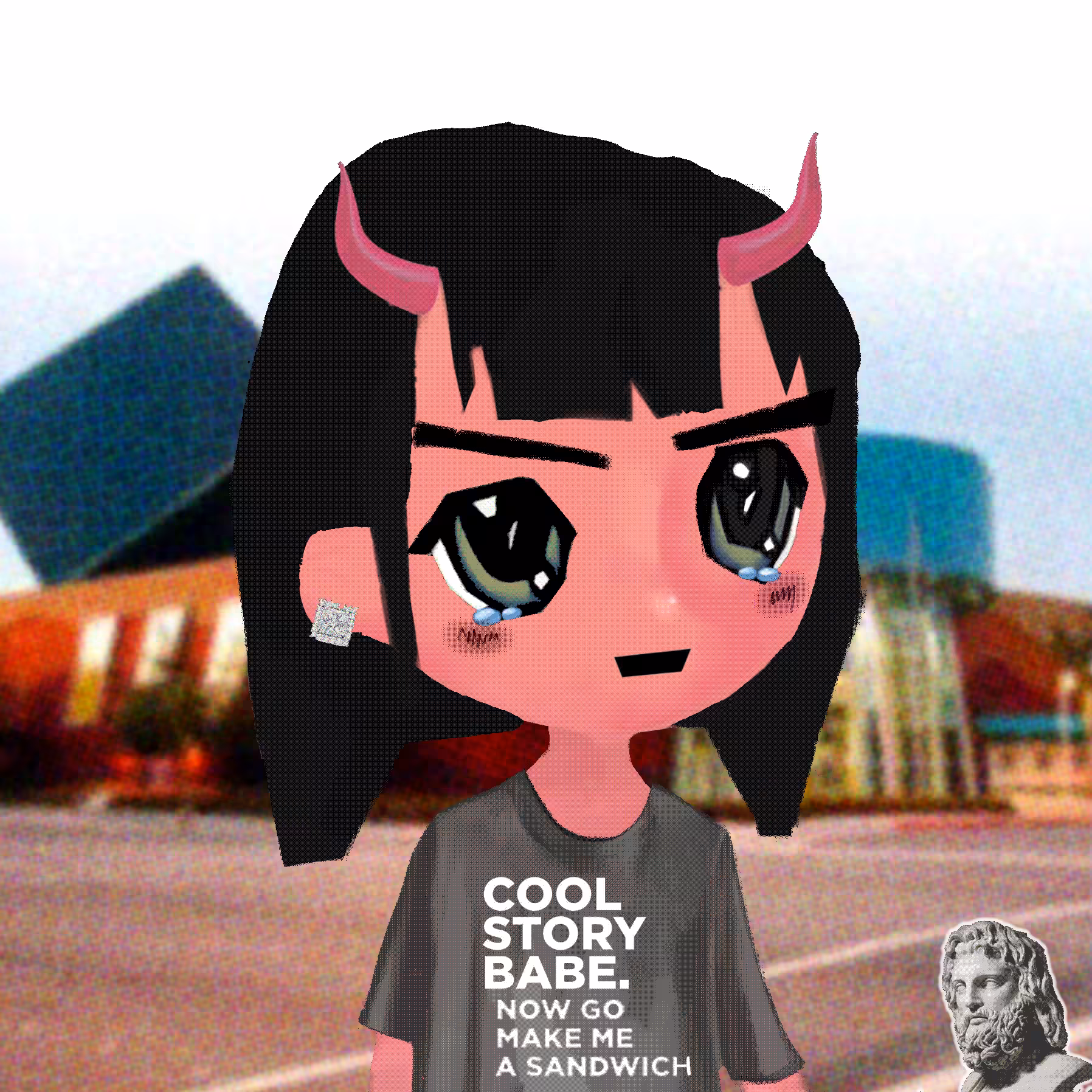 Redacted Remilio Babies: Remilio 7023