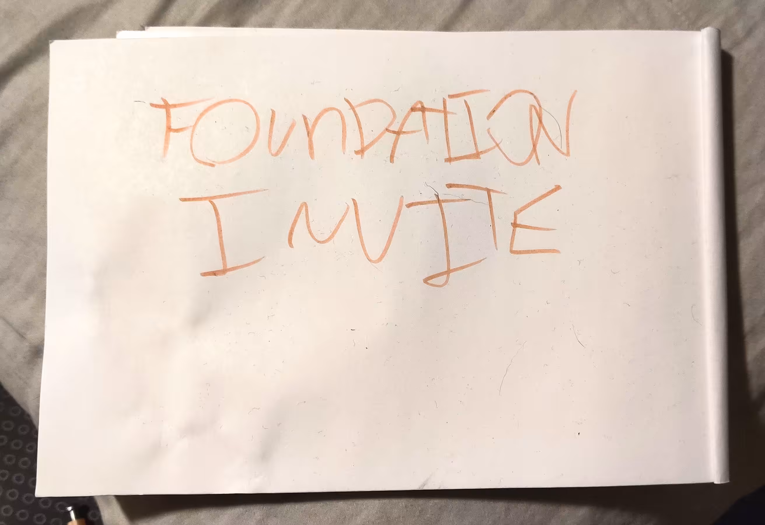 foundation invites