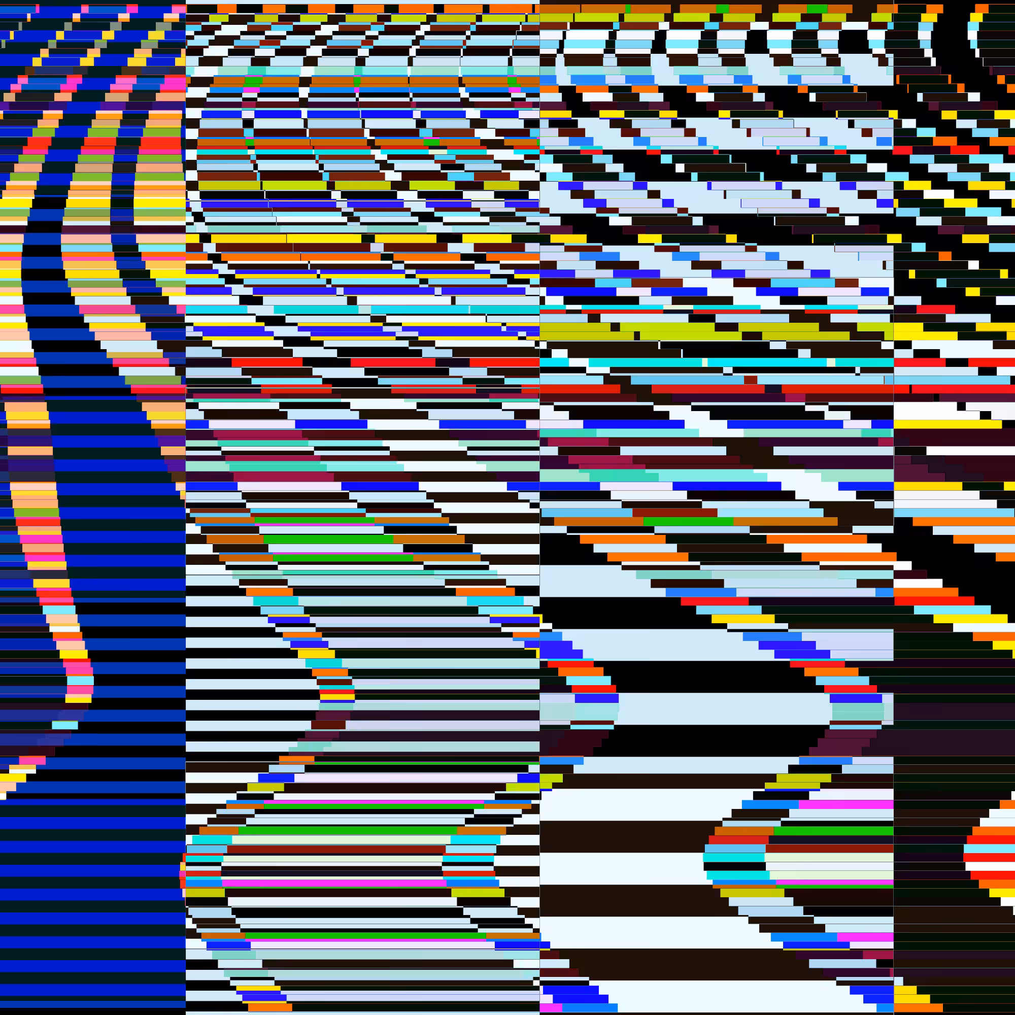 Glitchometry Stripes #79