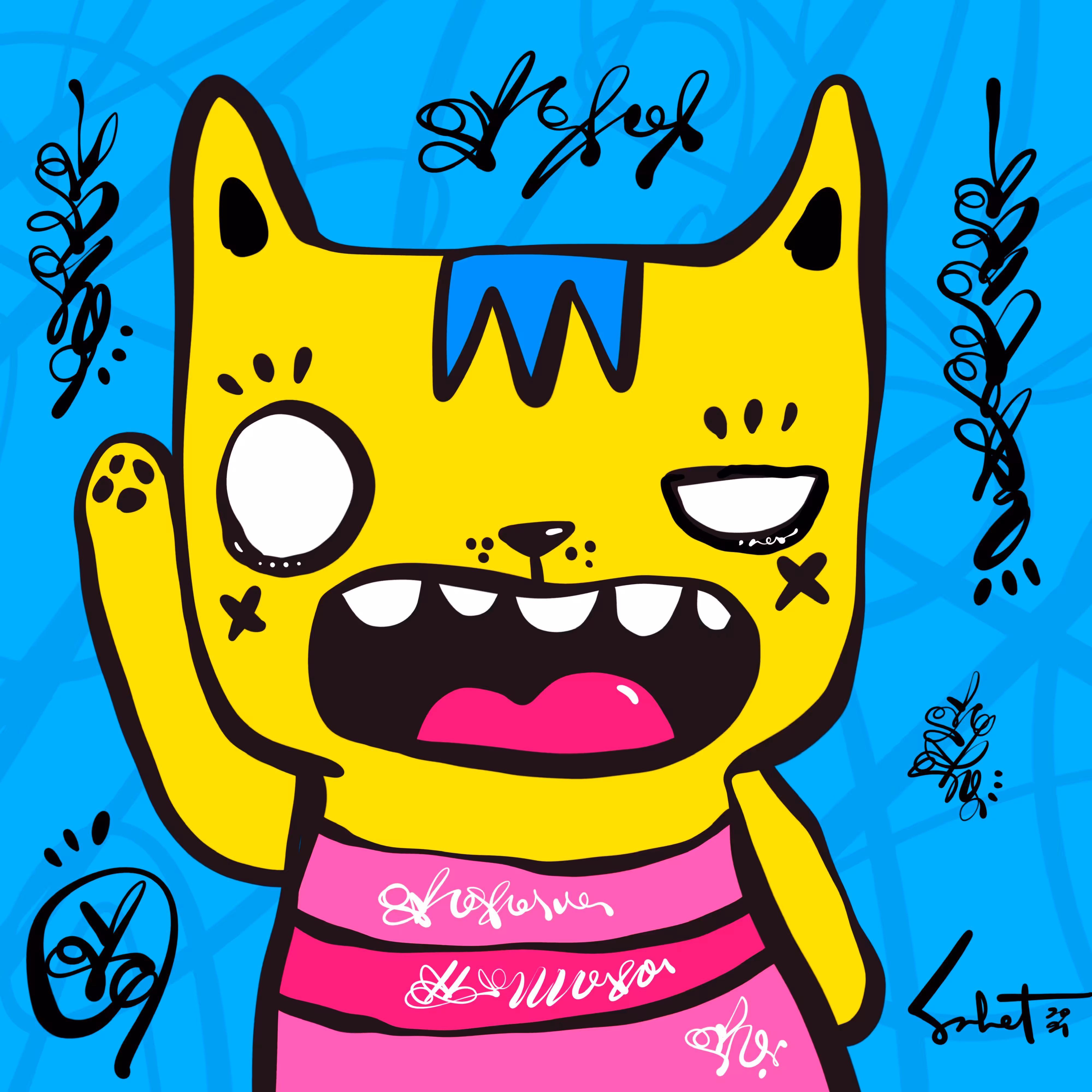 Ugly Kitties by Sabet #163