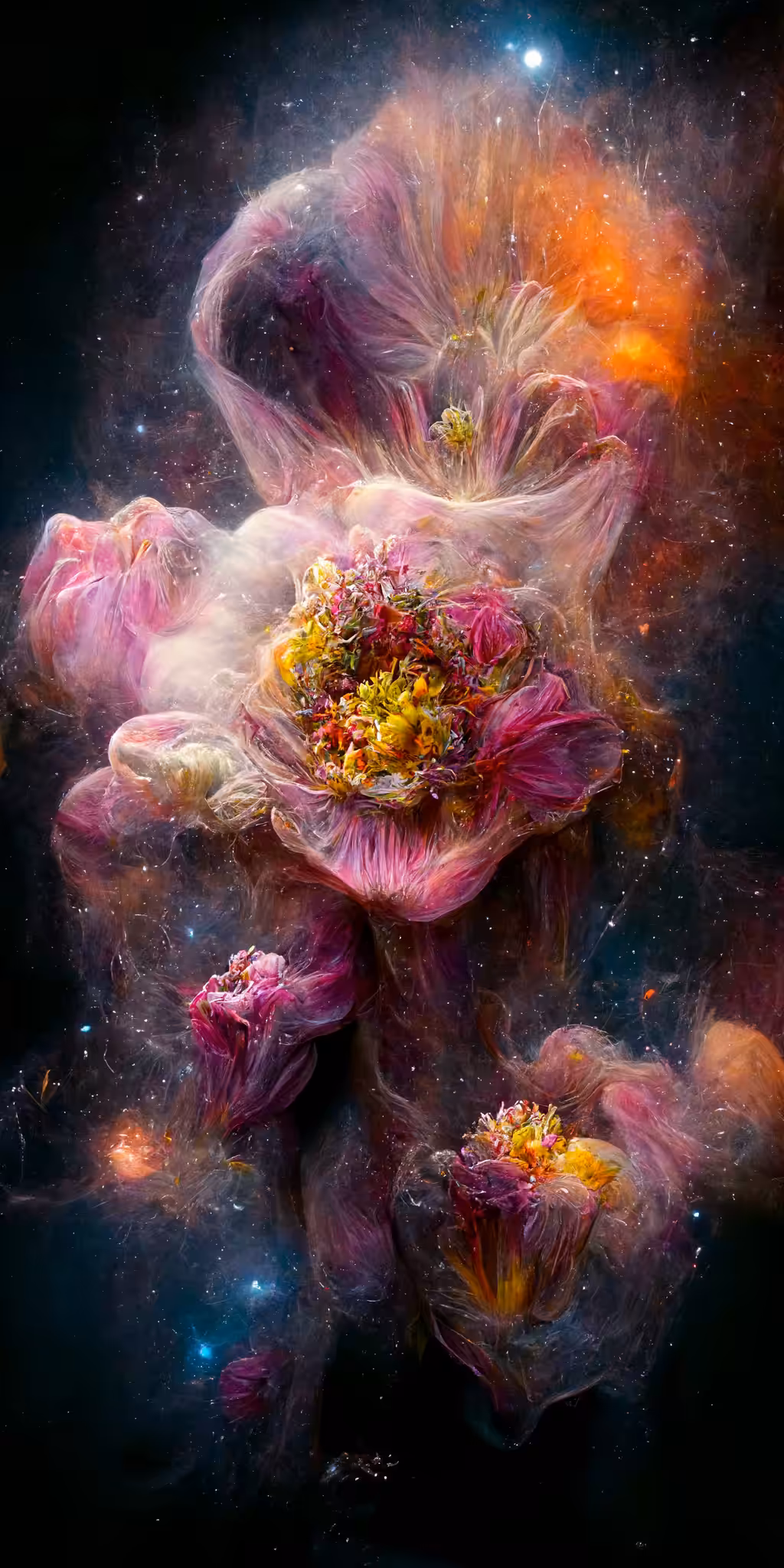 Cosmic flower