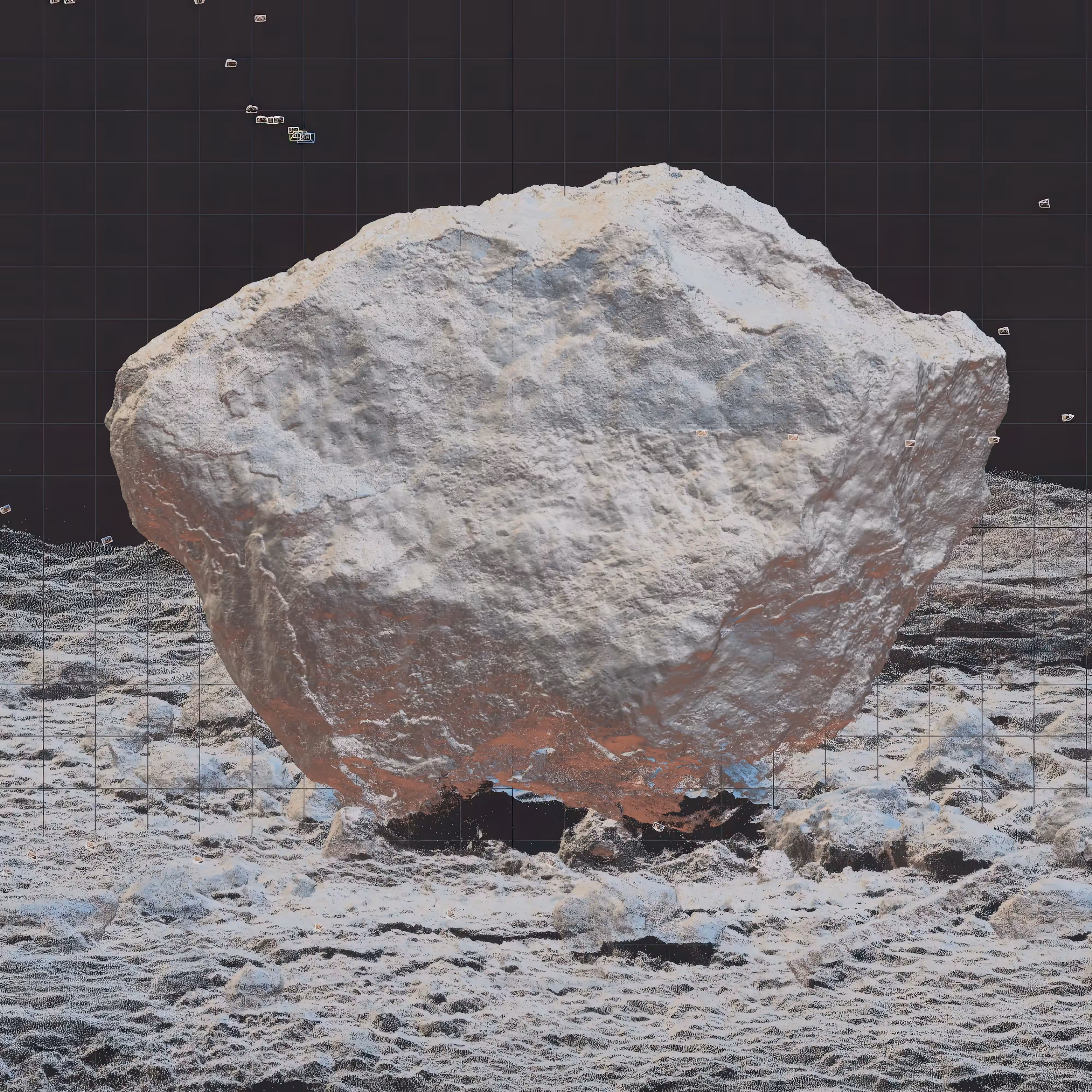 Found Boulder, Ksar Jdid Site, #1