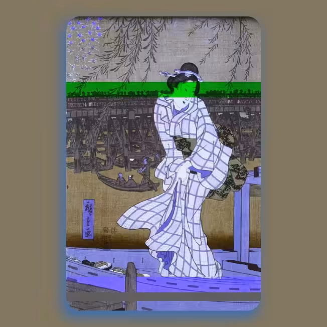 Vaporwave Woodcuts: 9
