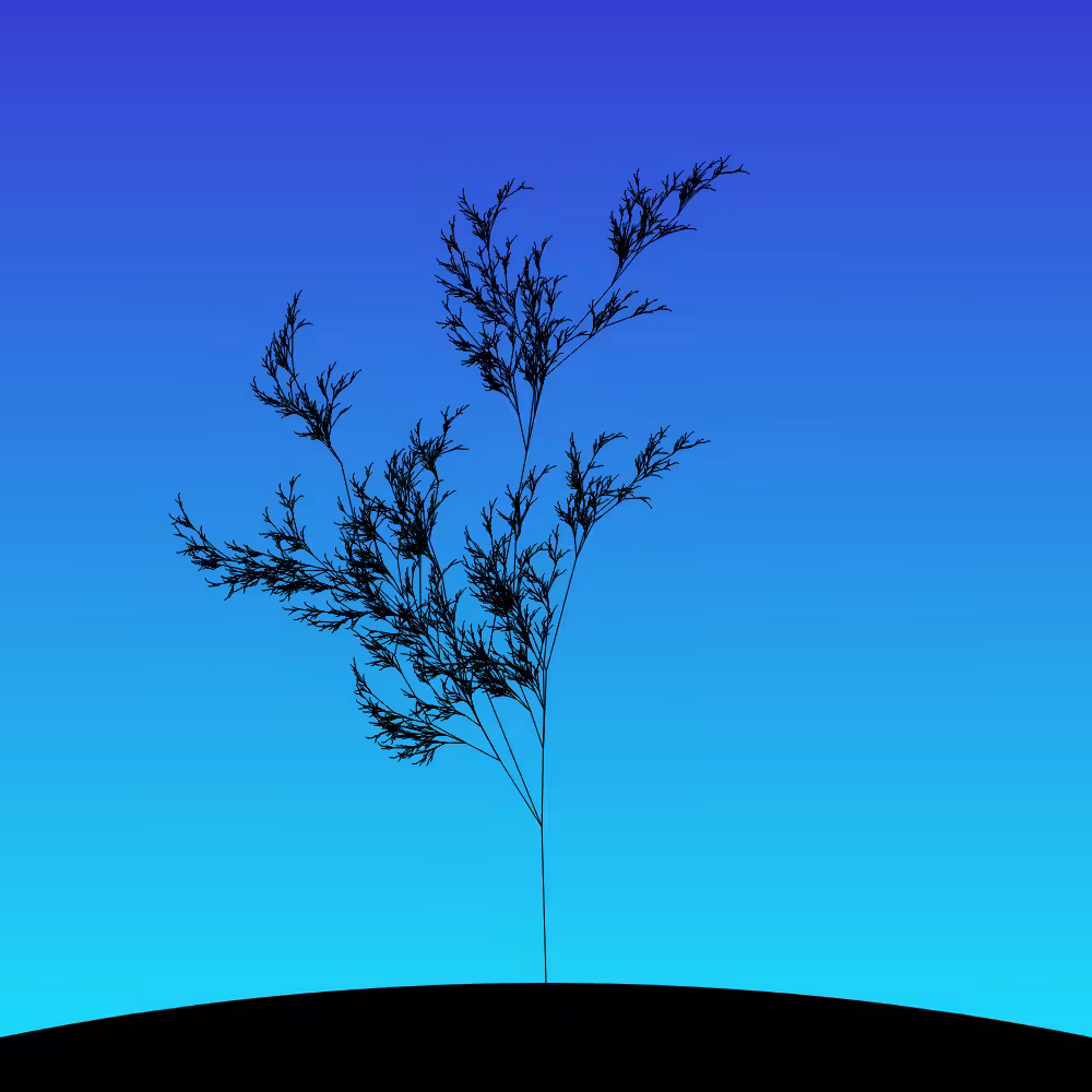 Fractal-Lsystem Tree #109