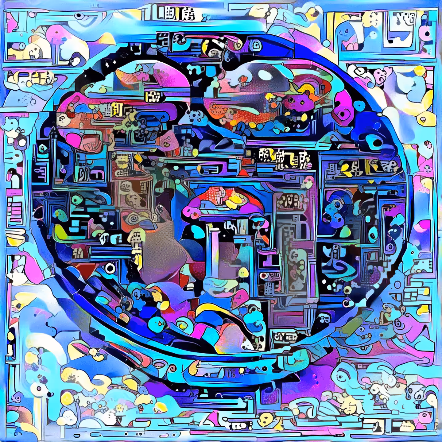Bowl of Shroomtown - Kush Abstracts #007