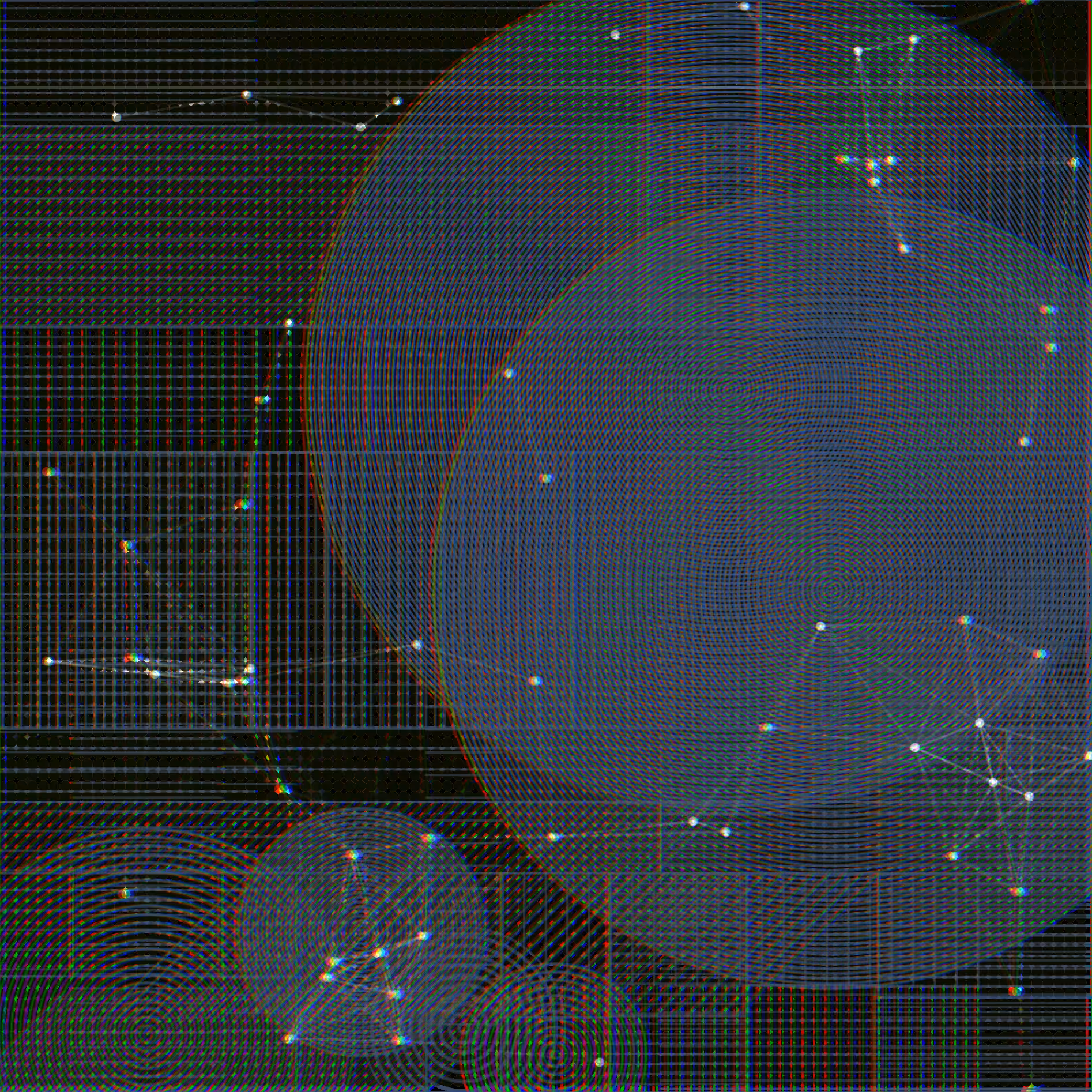 Thermal Lattice Symphony: Interactive Fractals in Flow L, #5246