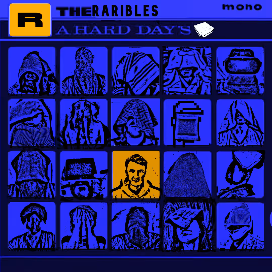 a hard days wash - wash trader alert edition - #raribles collab