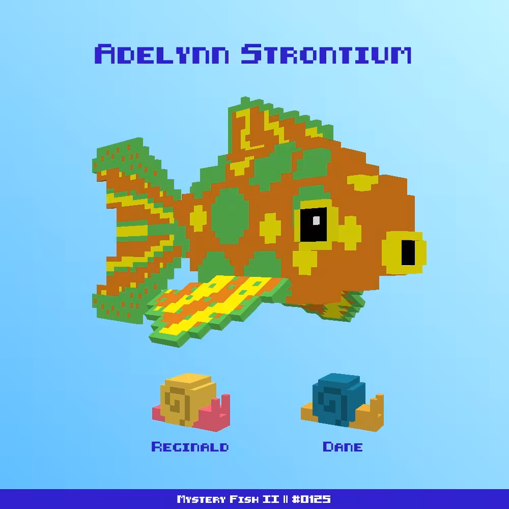 Adelynn Strontium :: Mystery Fish 0125/1000