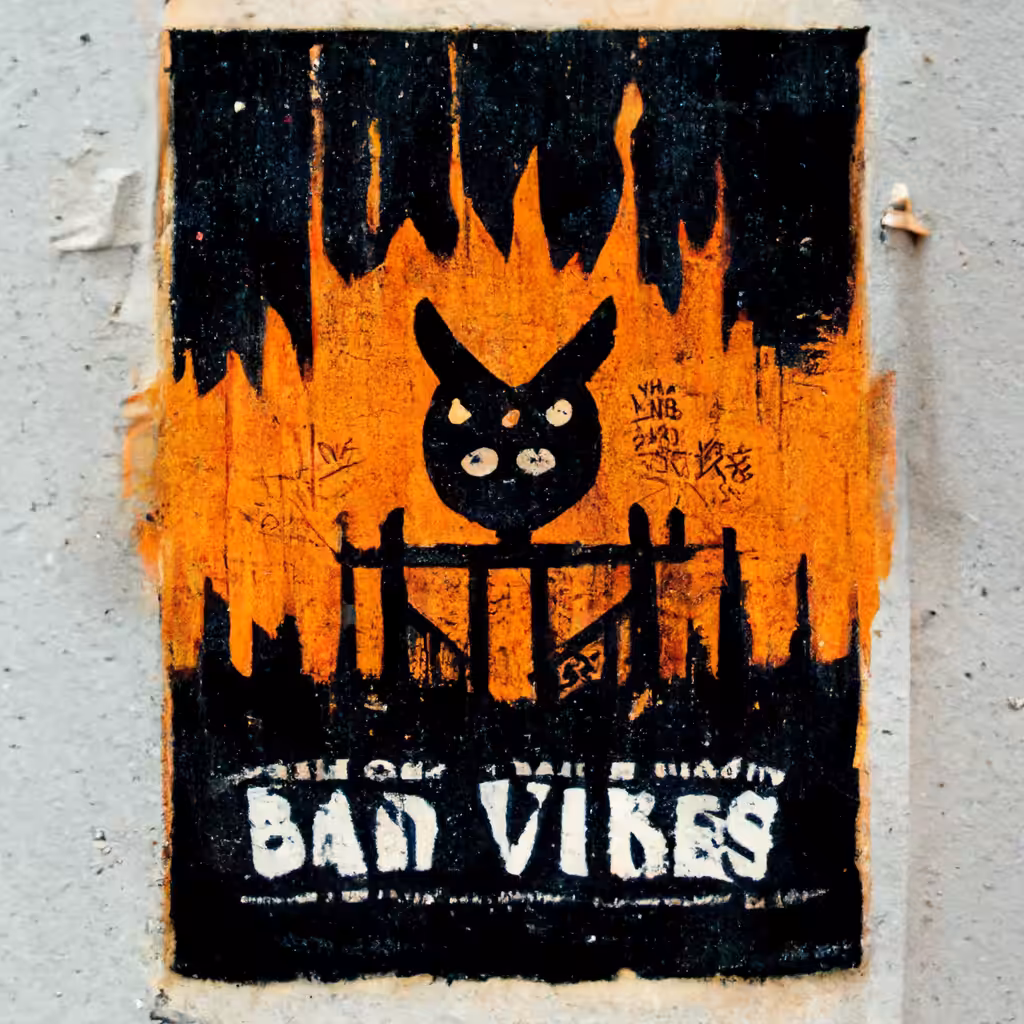 BAD VIBES ONLY