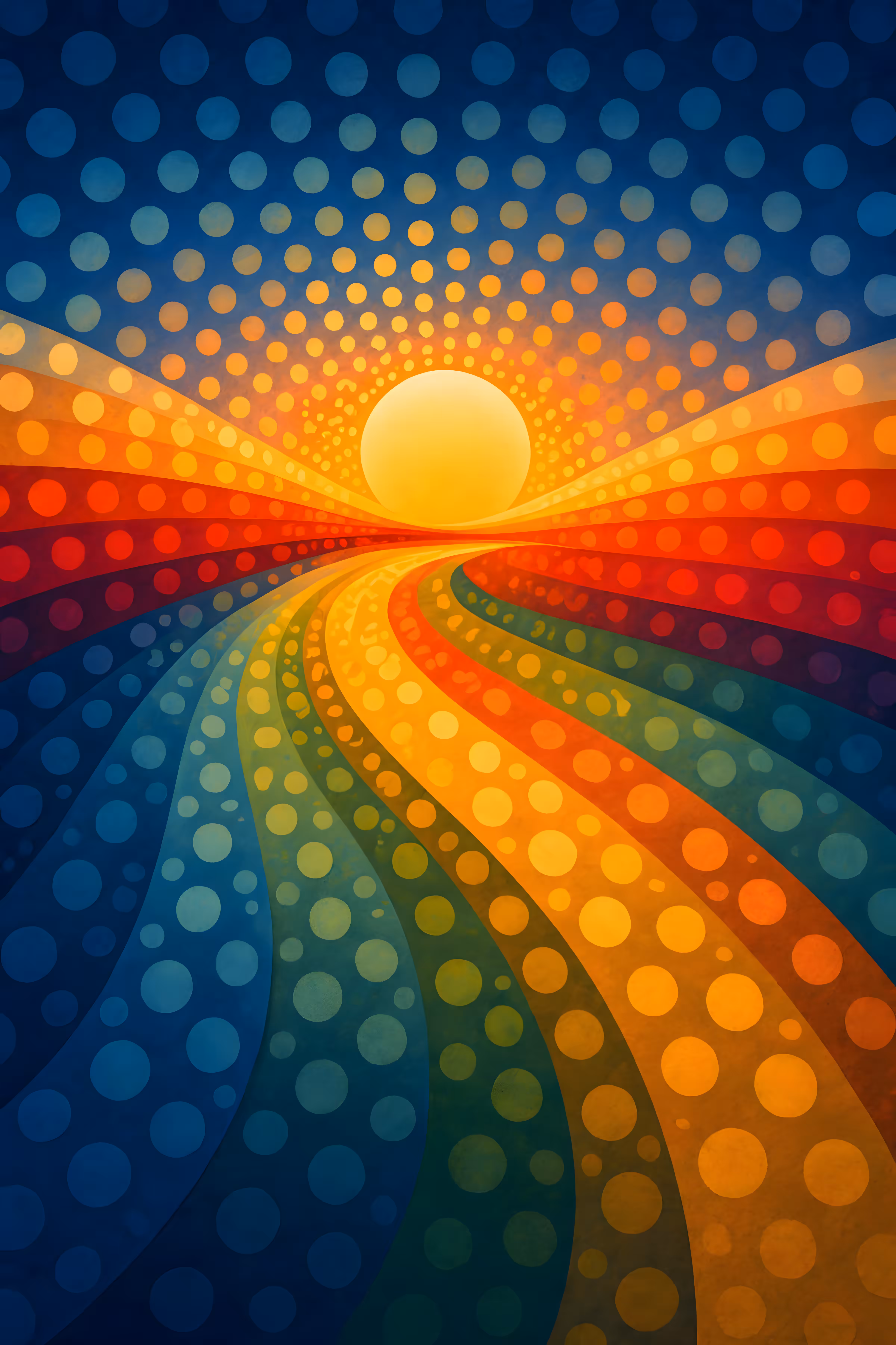 The Geometry of Joy: Radiant Pathways