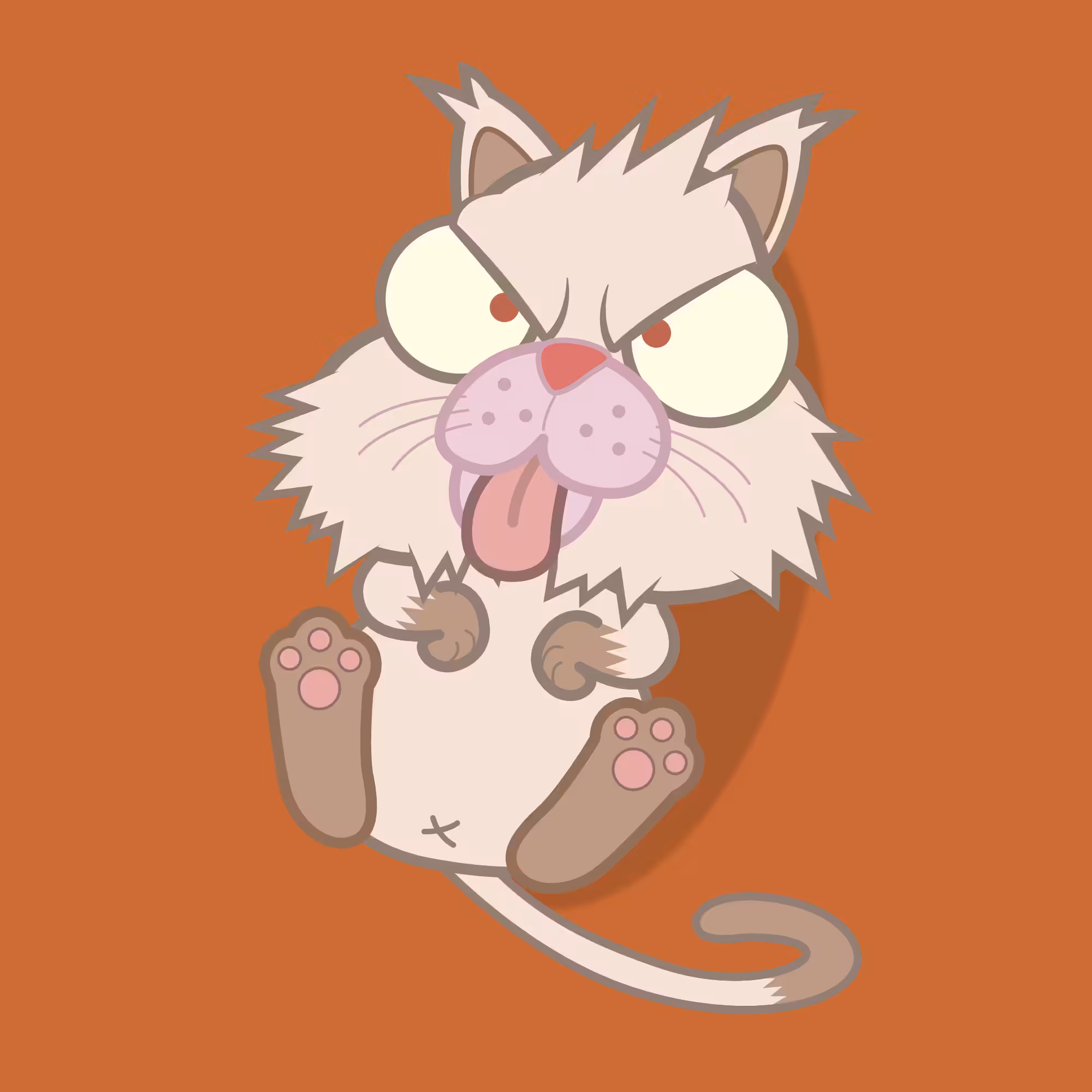 P056 --- Laying Derp Catkey ---