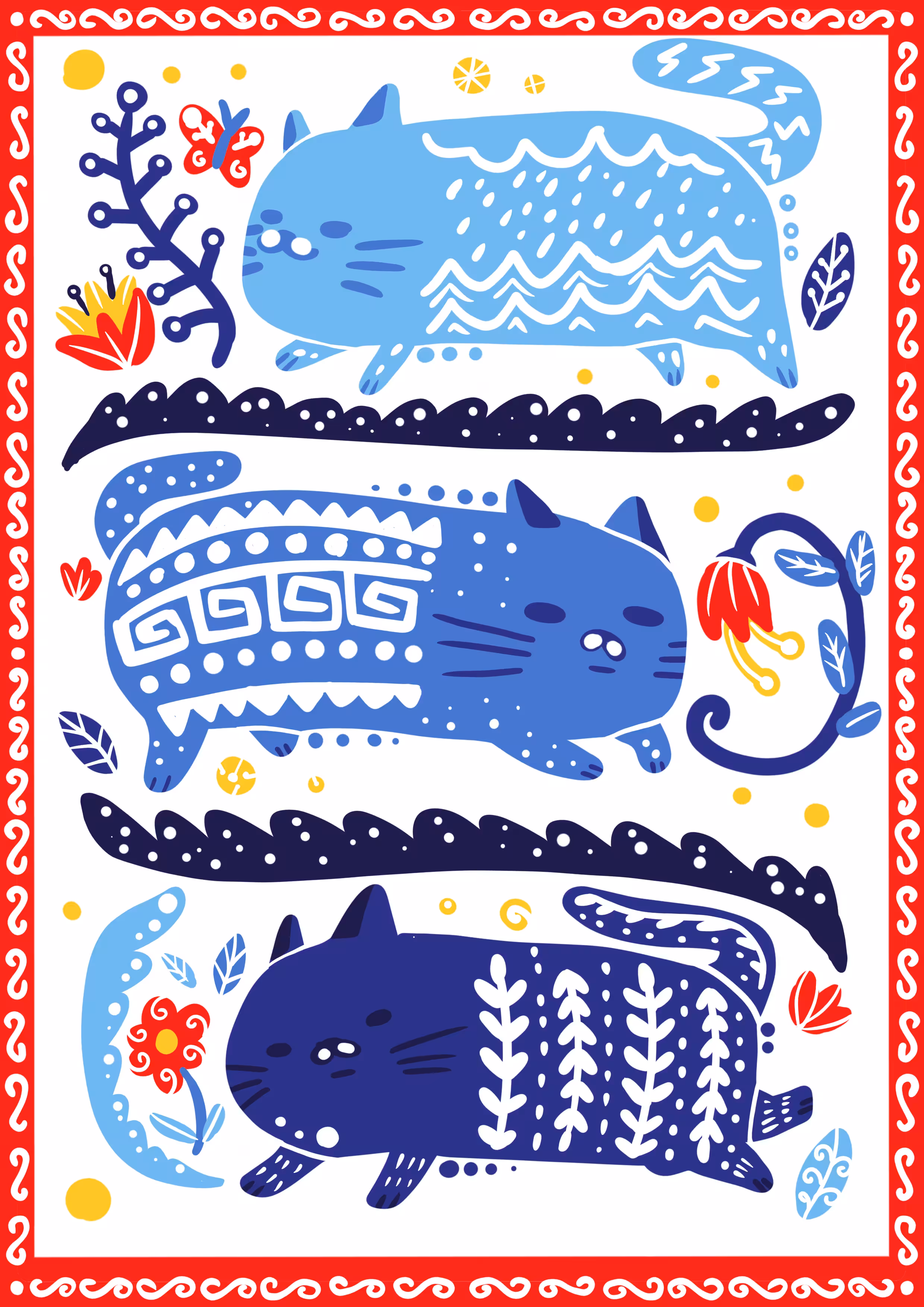 #5 Three Element Cats 
