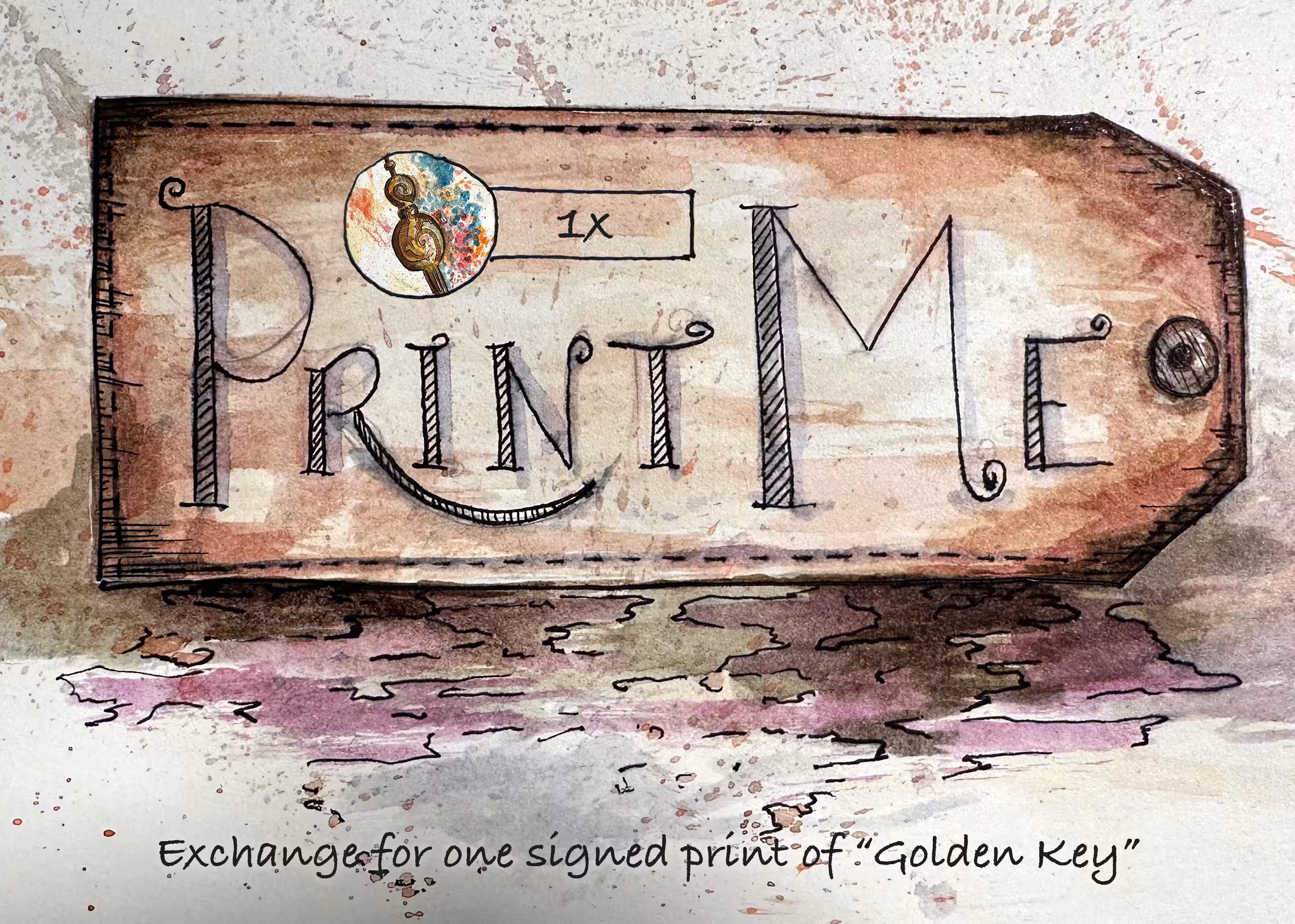 Golden Key - Print Pass