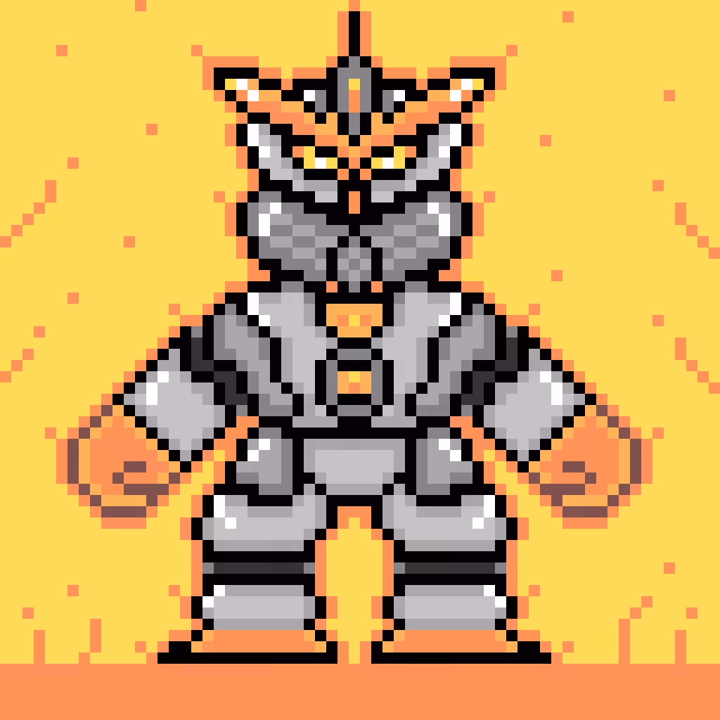 Robo series No. 1(Yellow background)