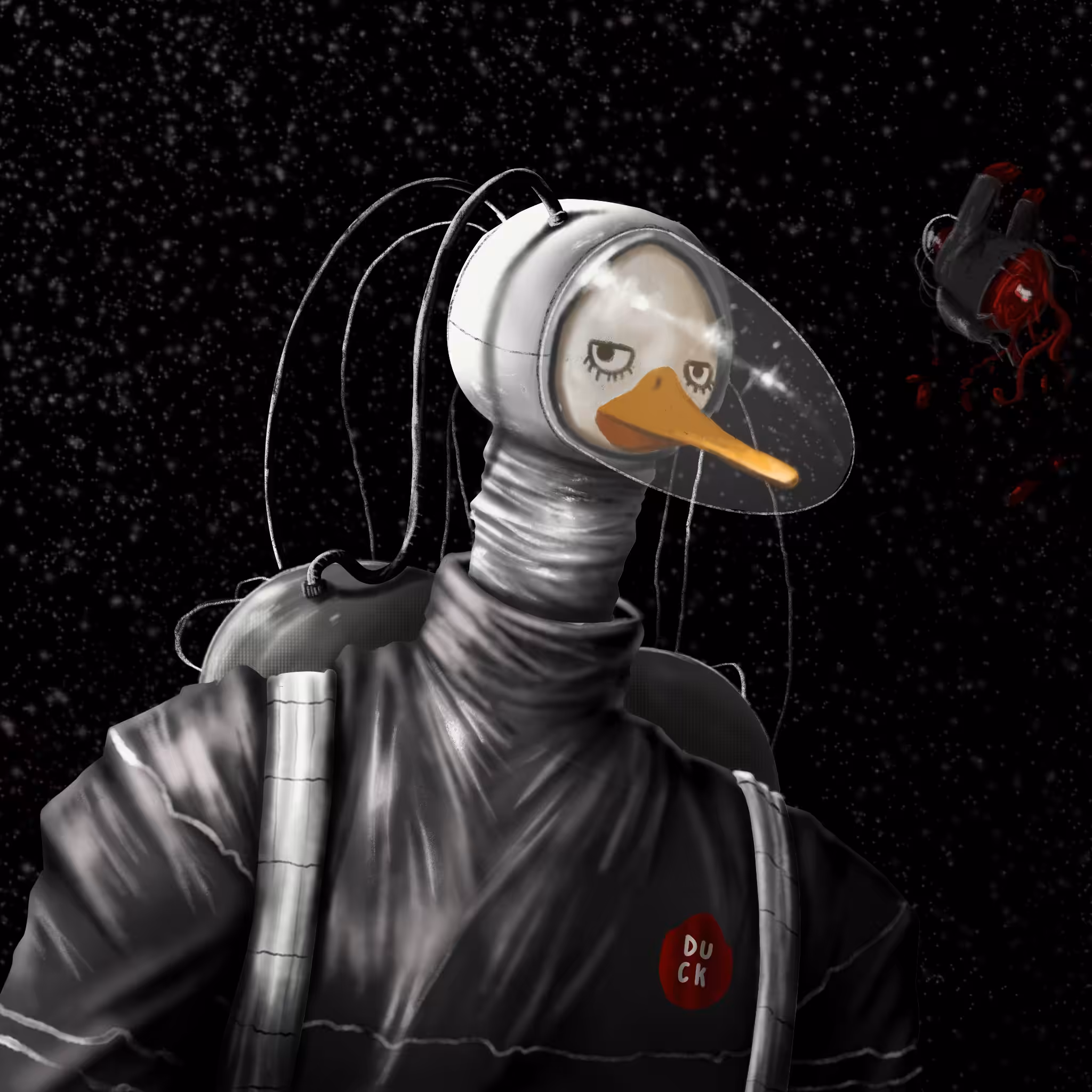 Astronaut duck