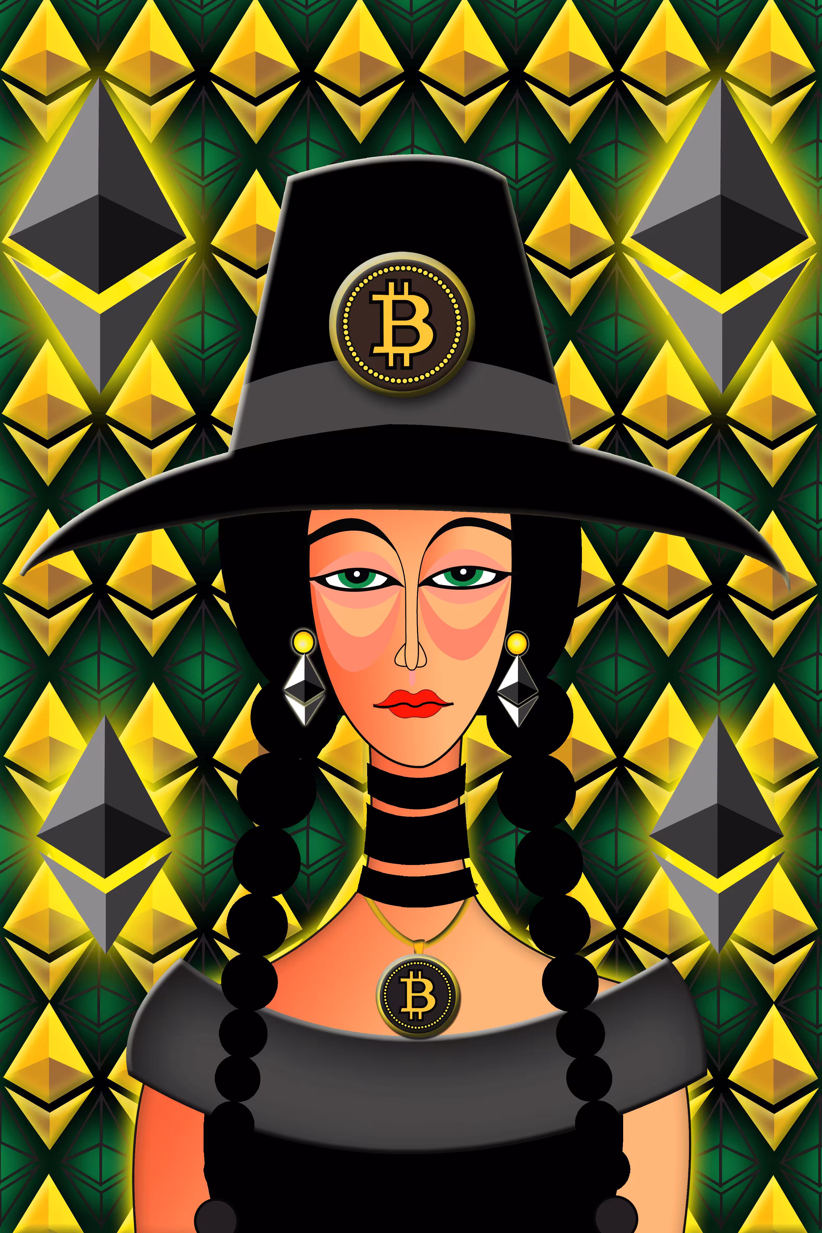 The crypto lady  # 14