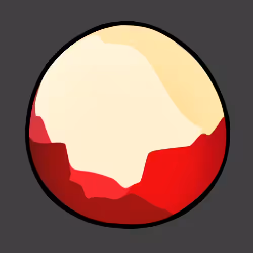 Marble Ball.04 Apple.