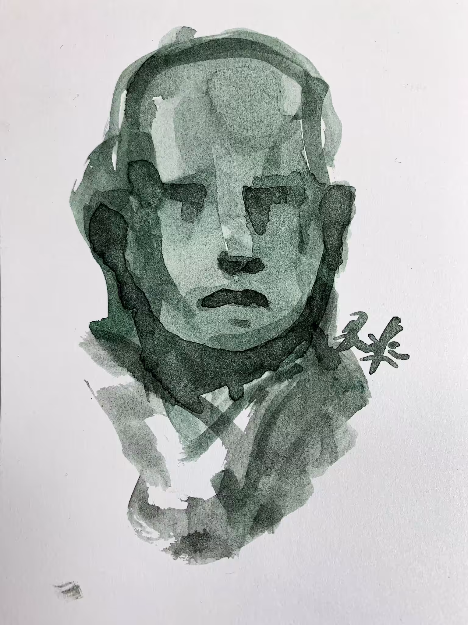 "Stone Faced."