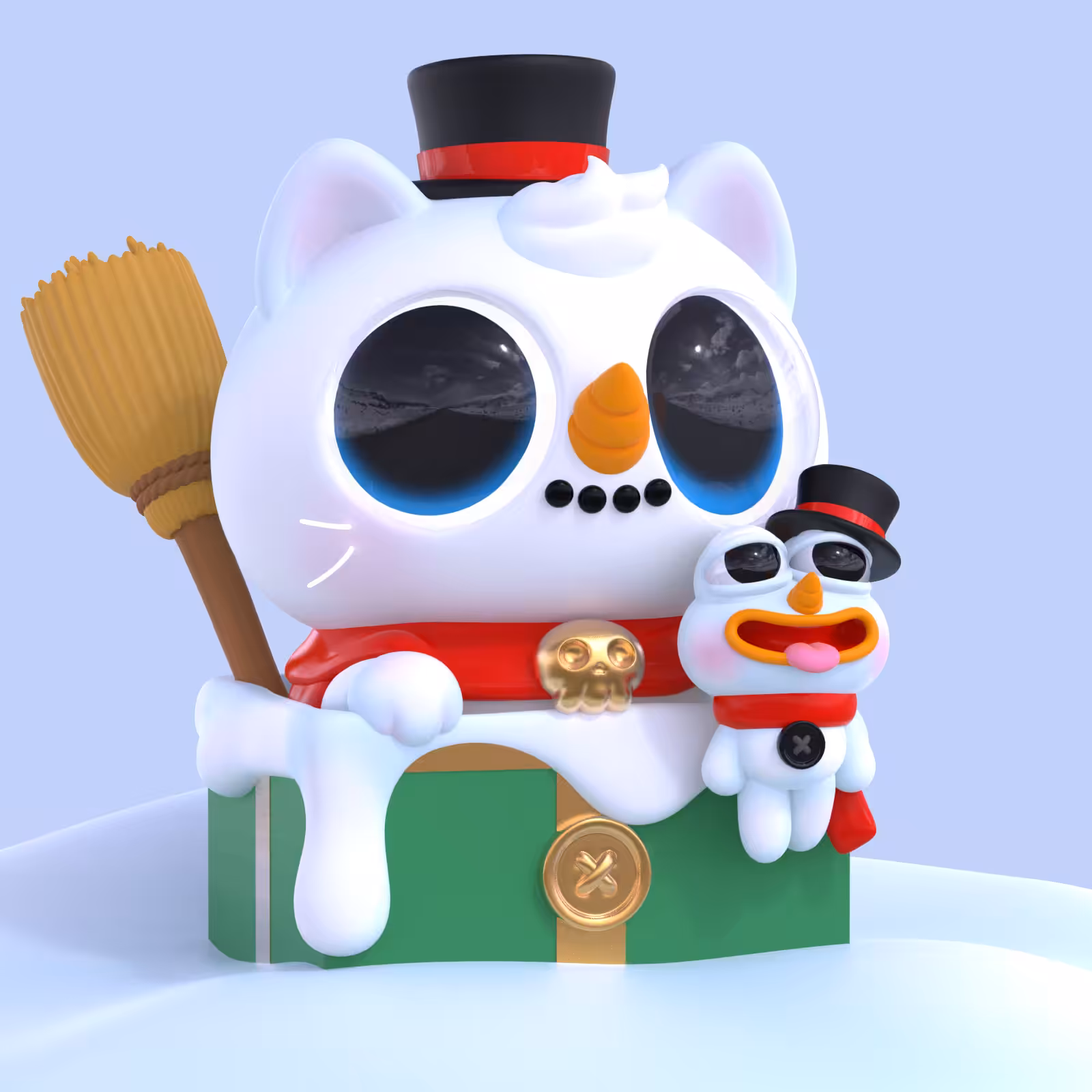 #6 Orathai : Snowman