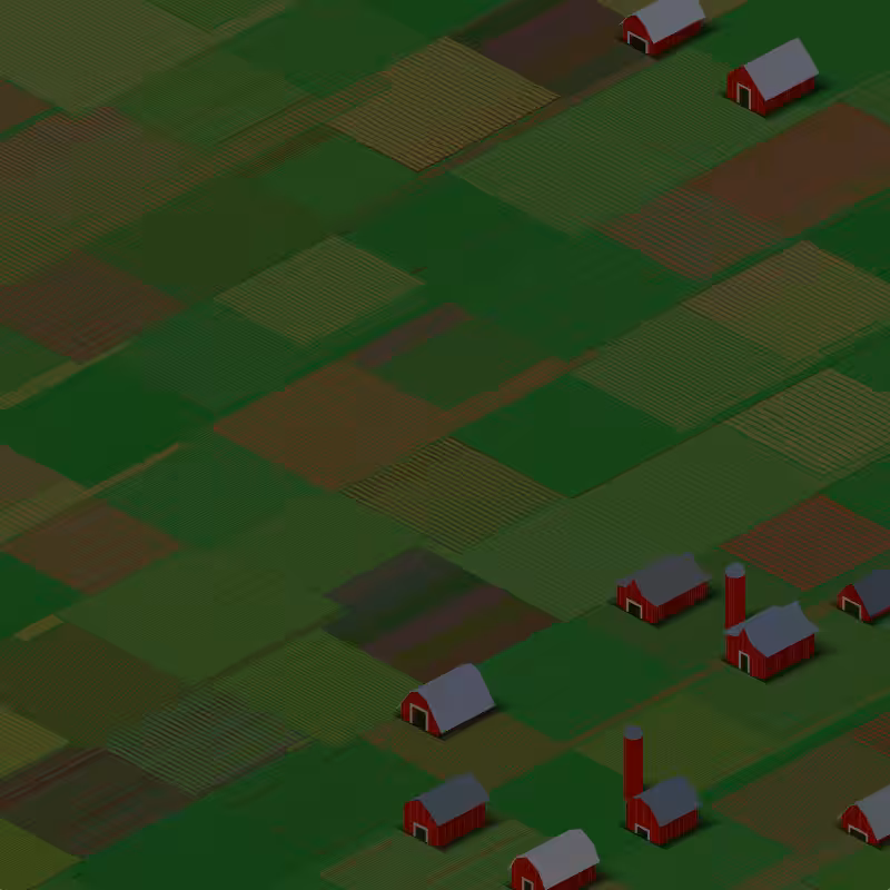 RED FARMS IN A QUIET COUNTY #14