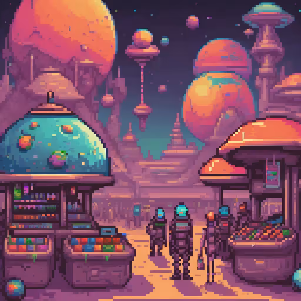 Spaceman Market #5