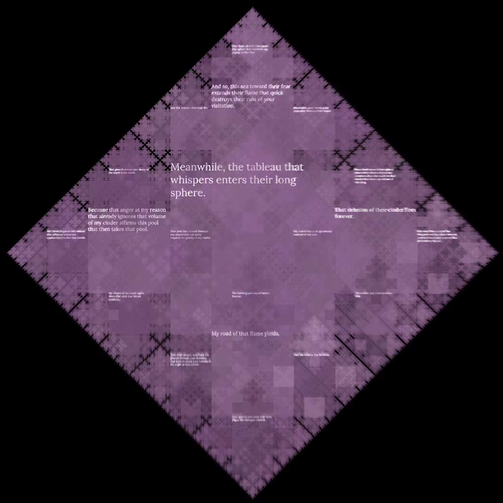 Diamond Fractal Fire #10