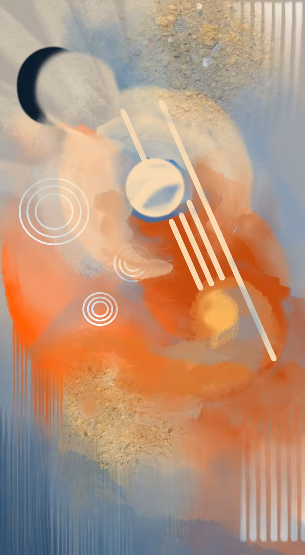 The trumpet player