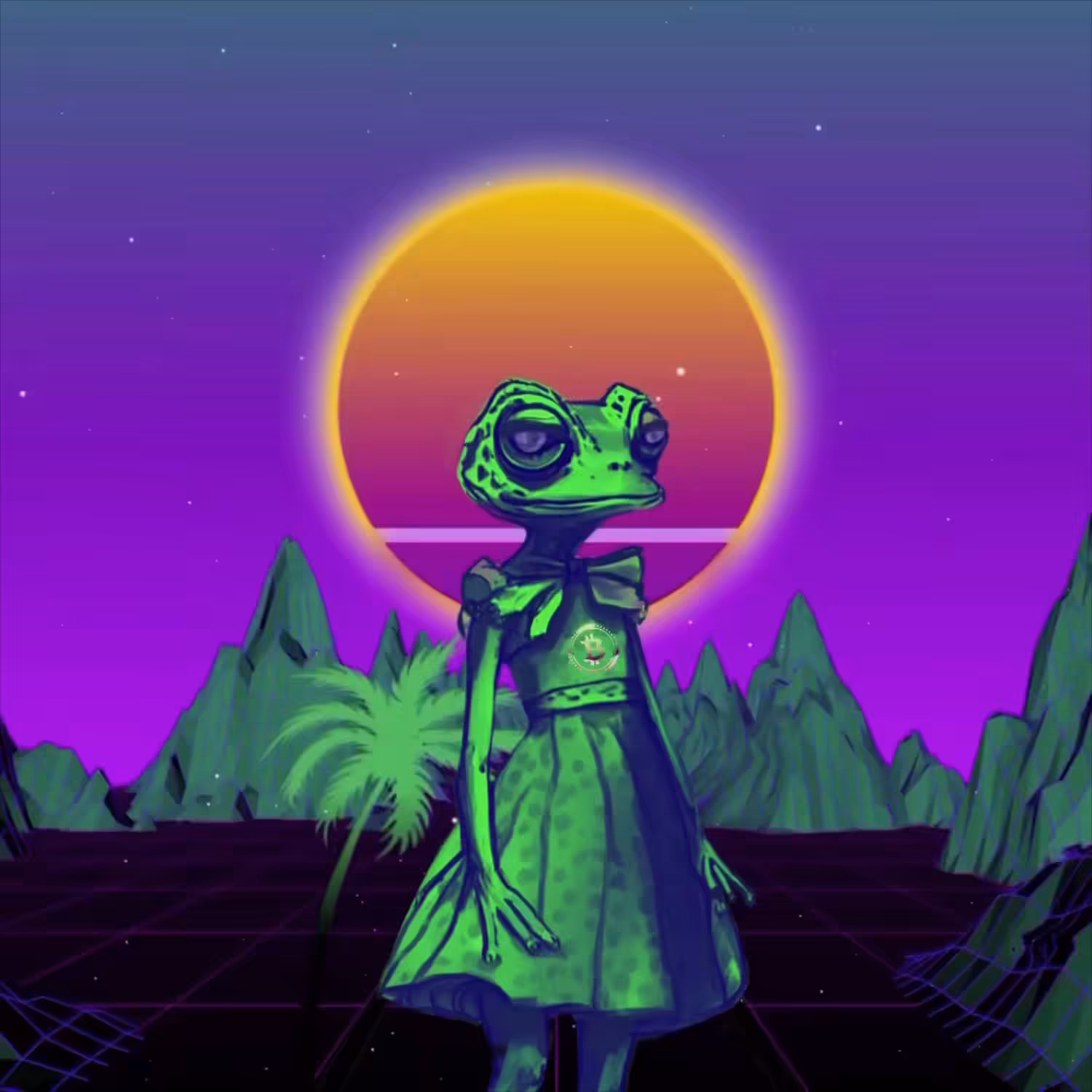 A frog named Vika