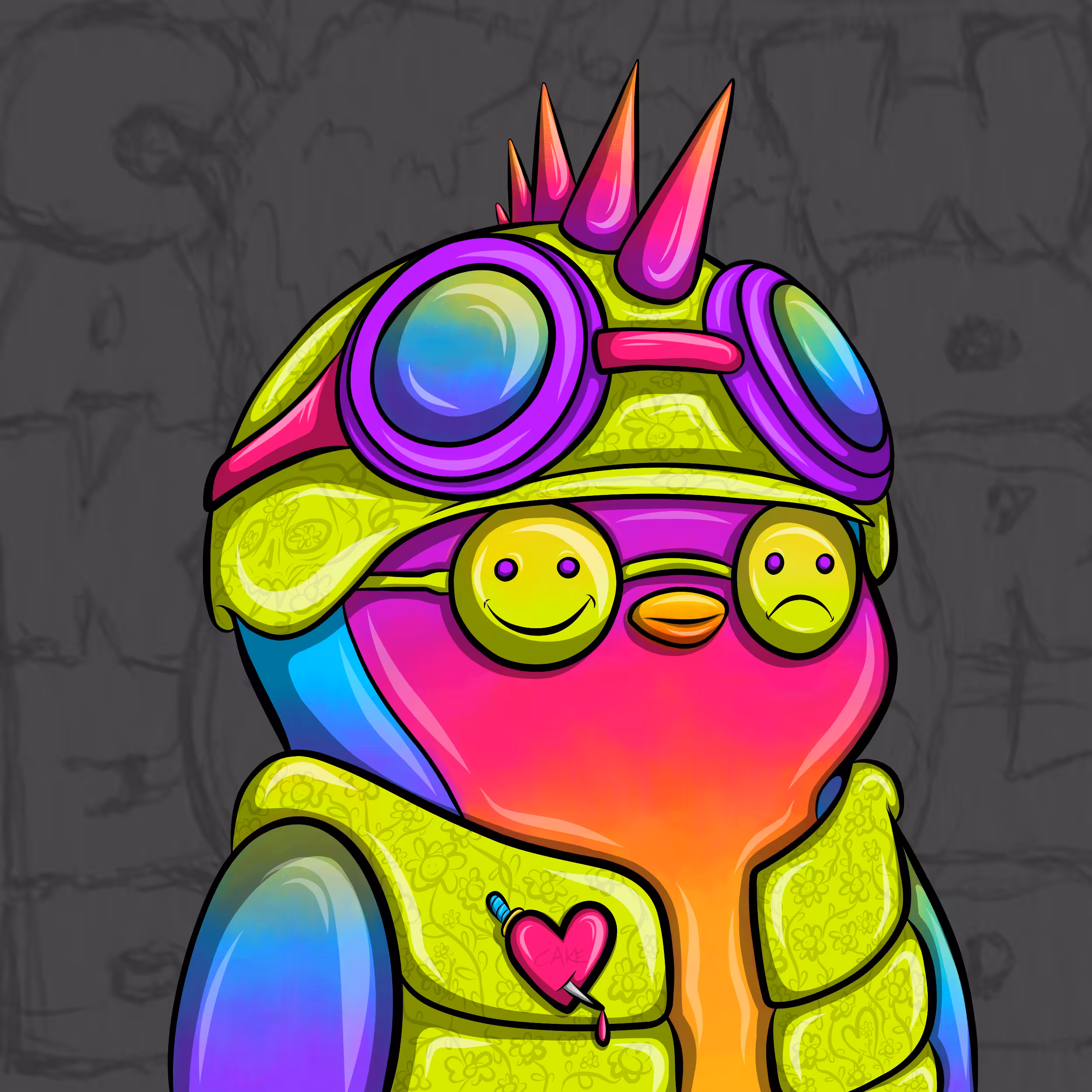psychedelic penguin