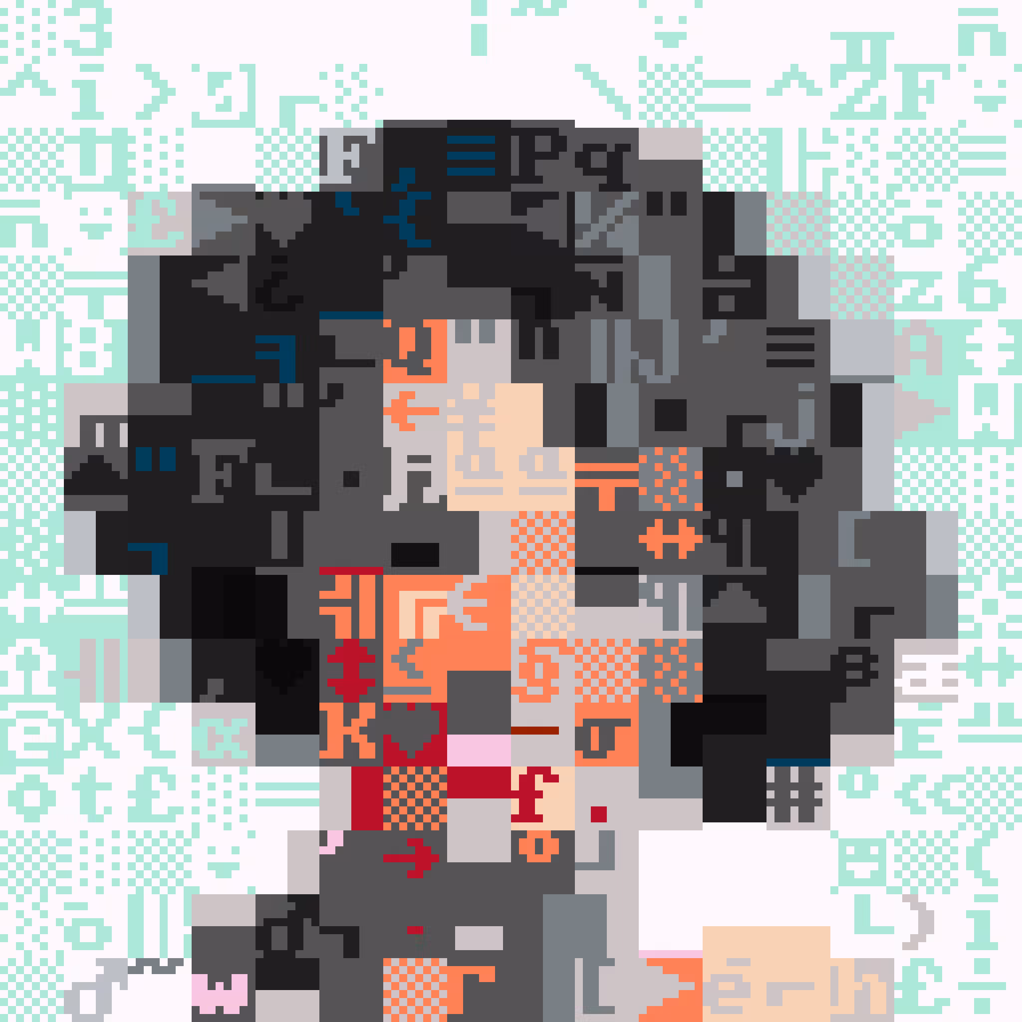 DOS-up girl #305