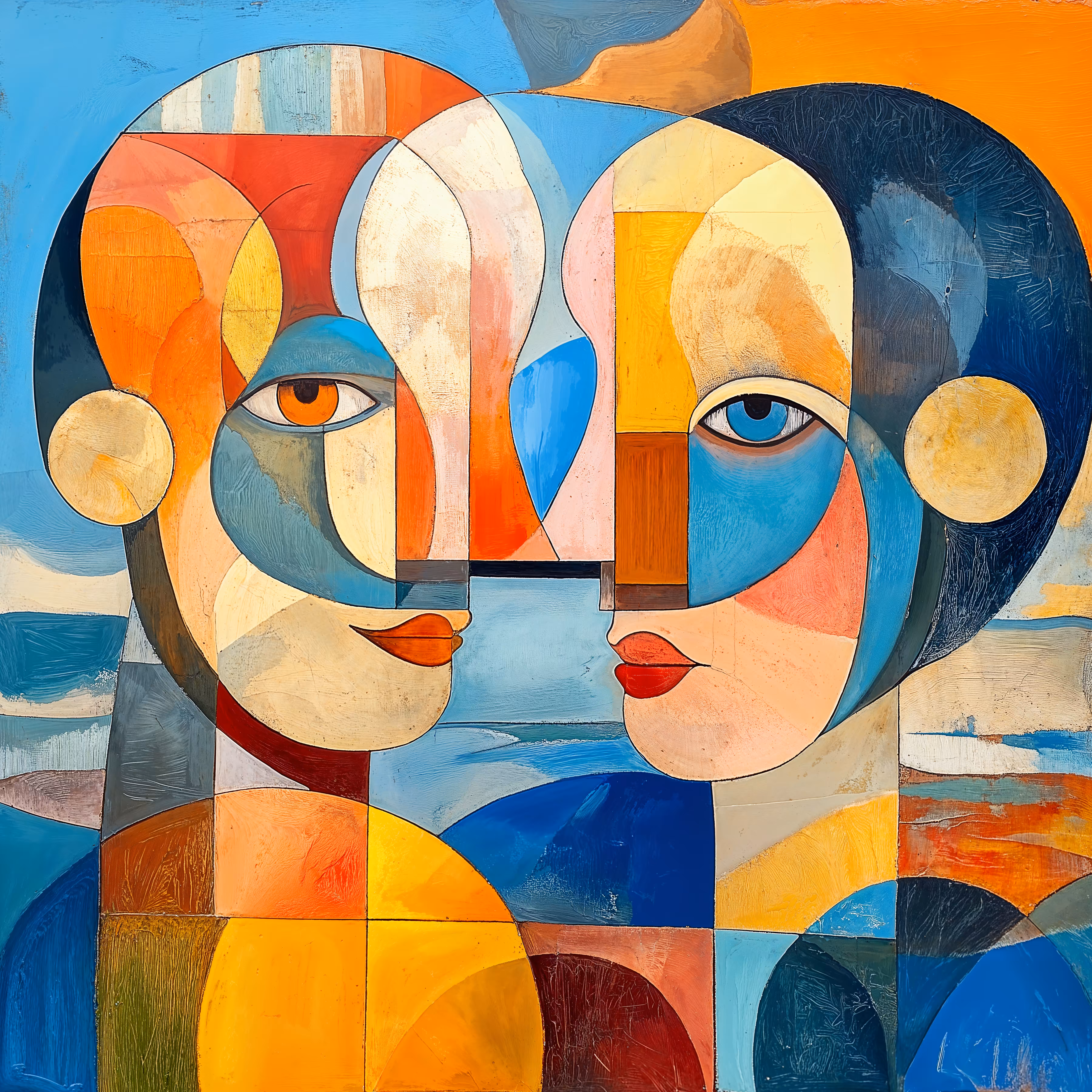 Abstract Cubist-Surrealist #9