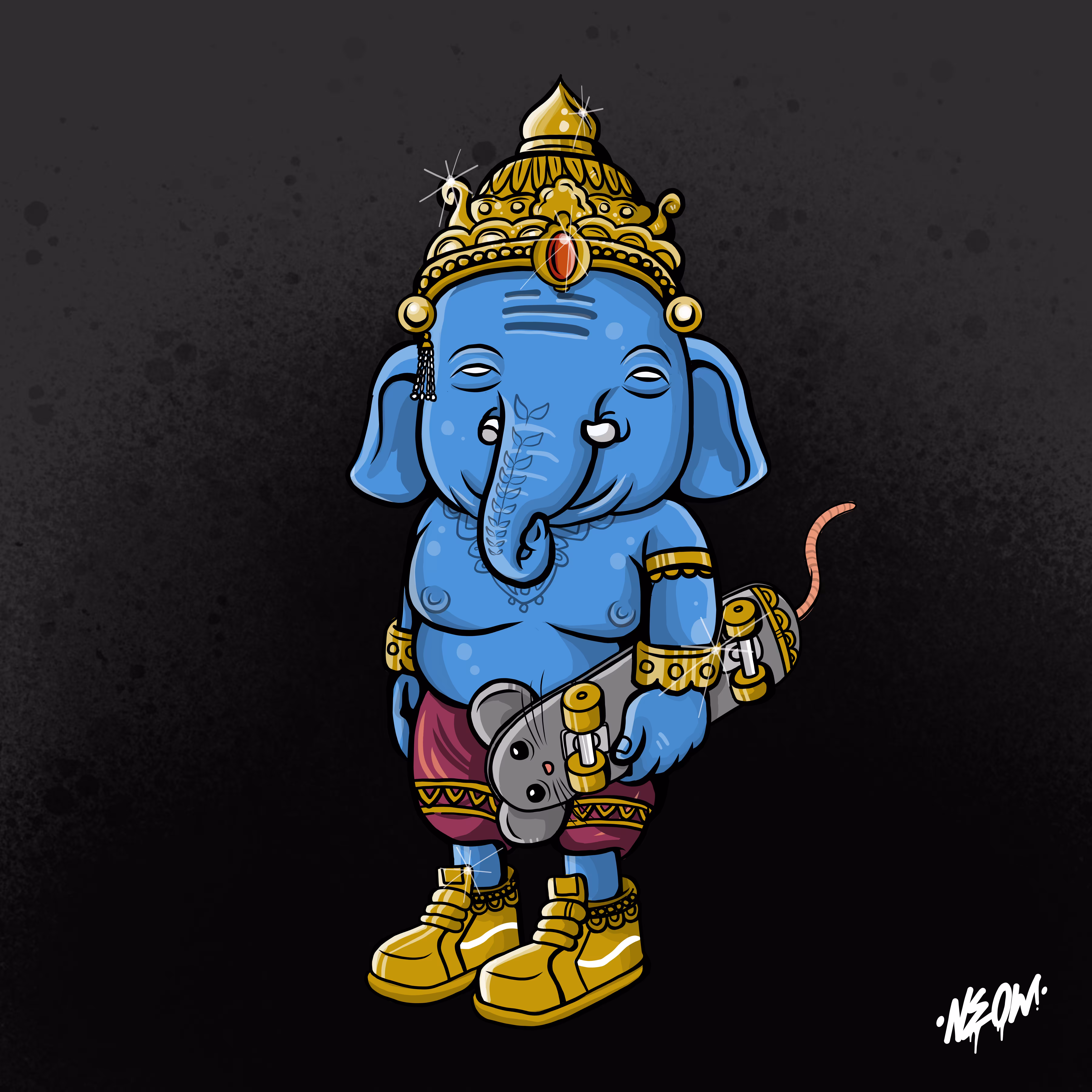 GANESHA SKATER