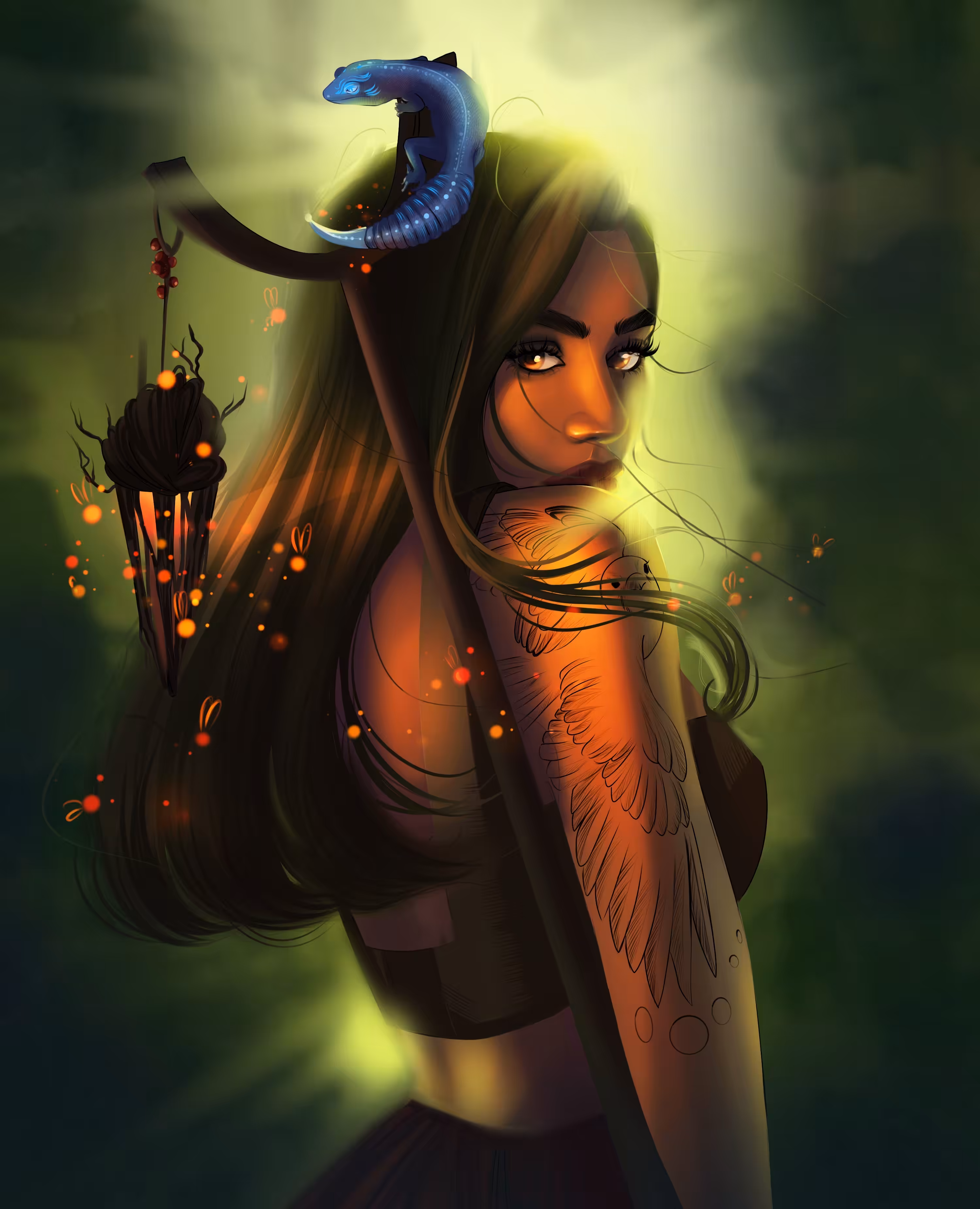 Shepherdess of Forest Fireflies