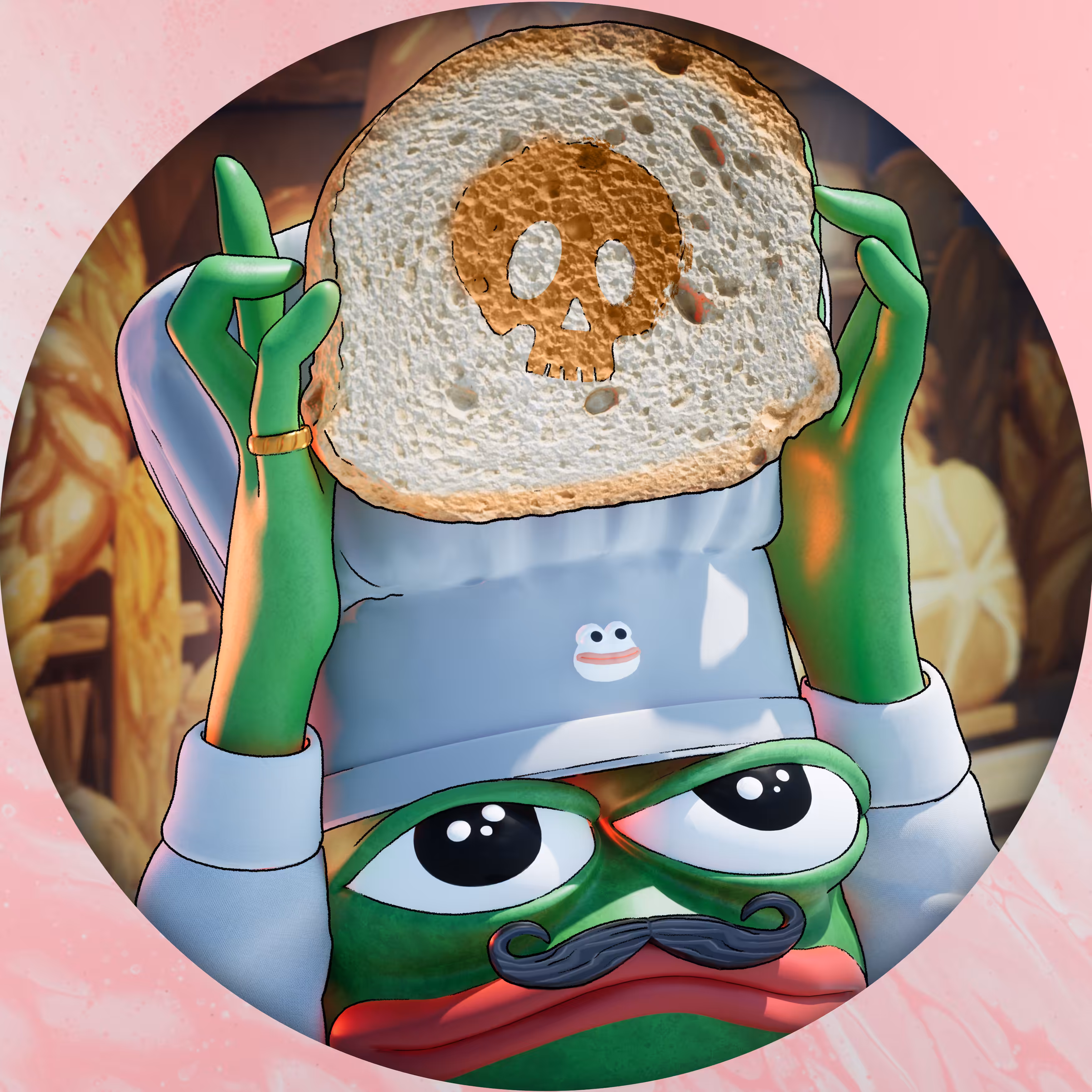 BAKER PEPE SKULL