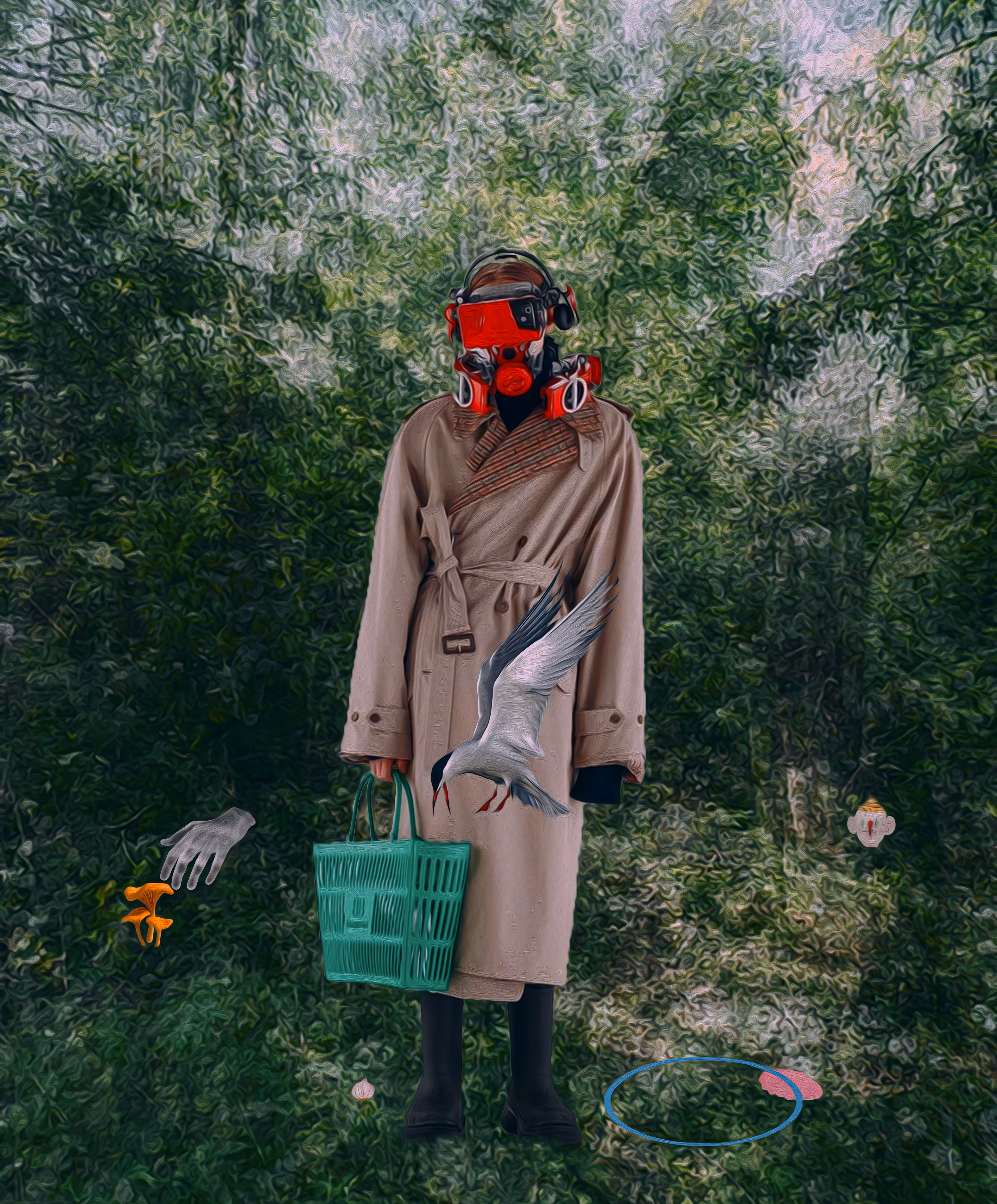 in the woods