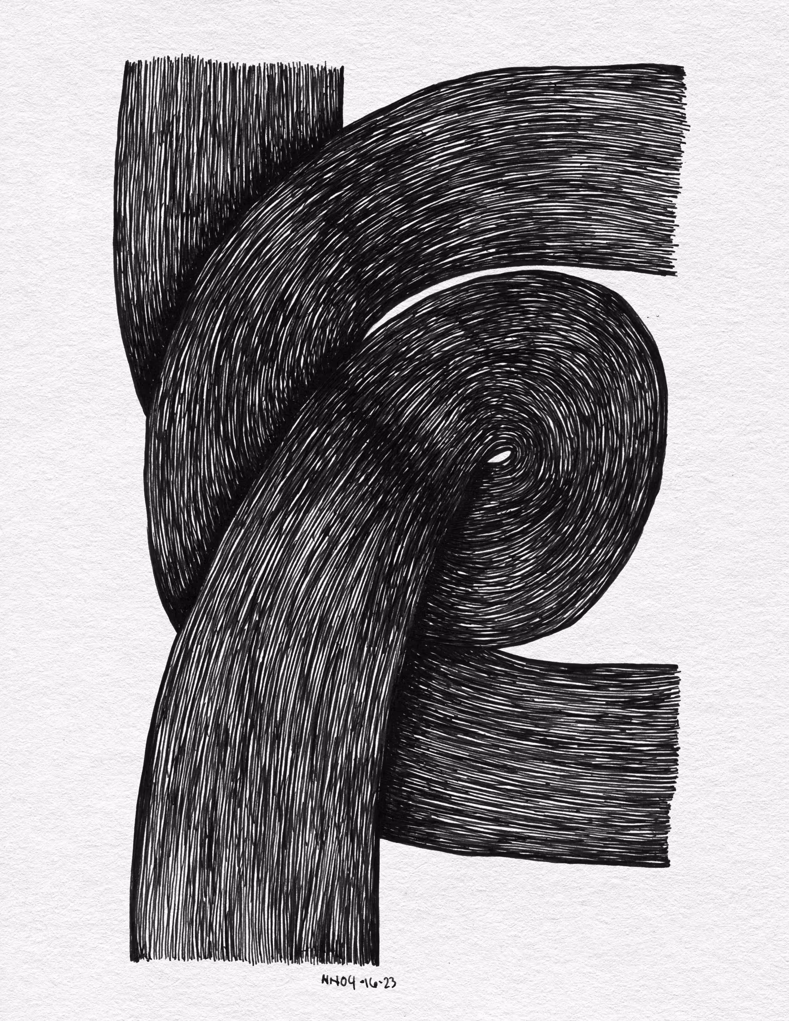 Inkscapes no. 38 (Knot)