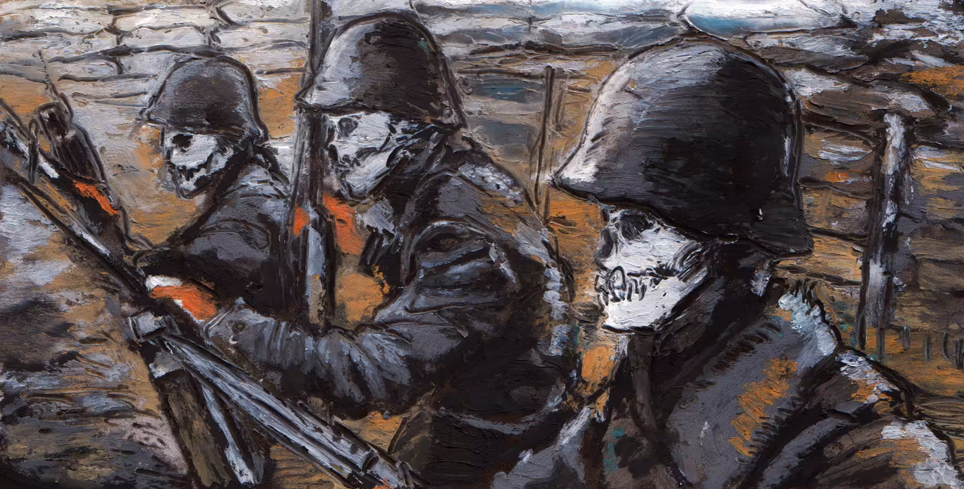 Waiting in the trenches