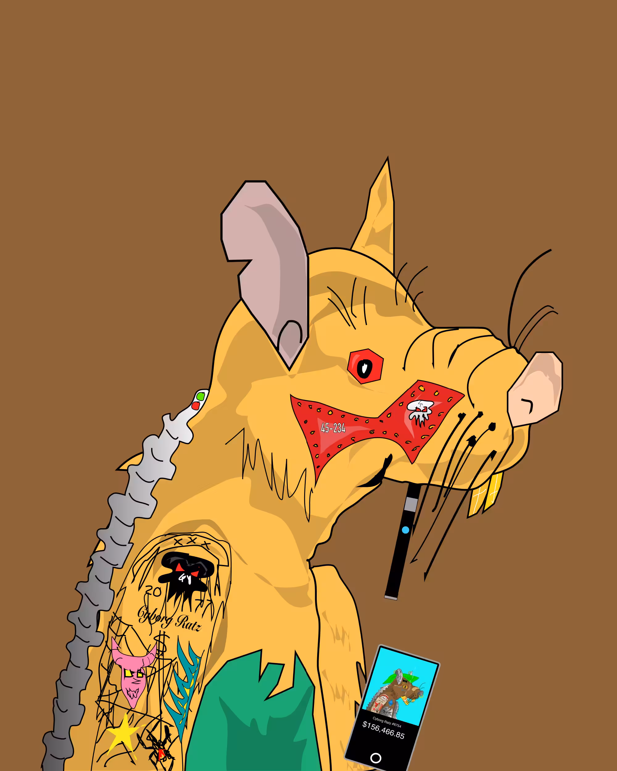 🤖 Cyborg RATZ 🐀 #134