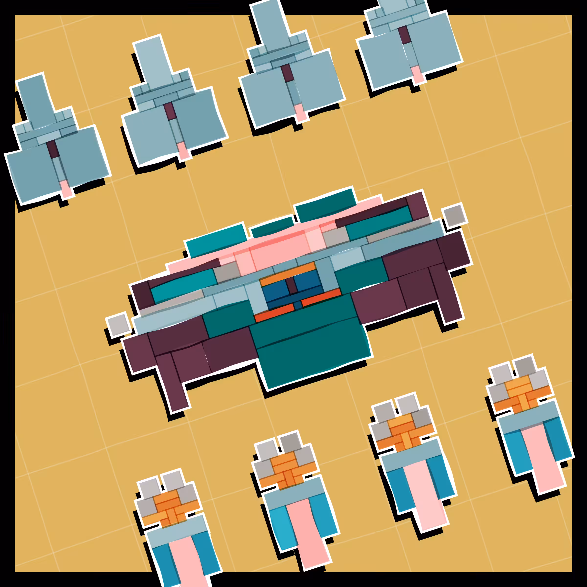 Paper Armada #2614