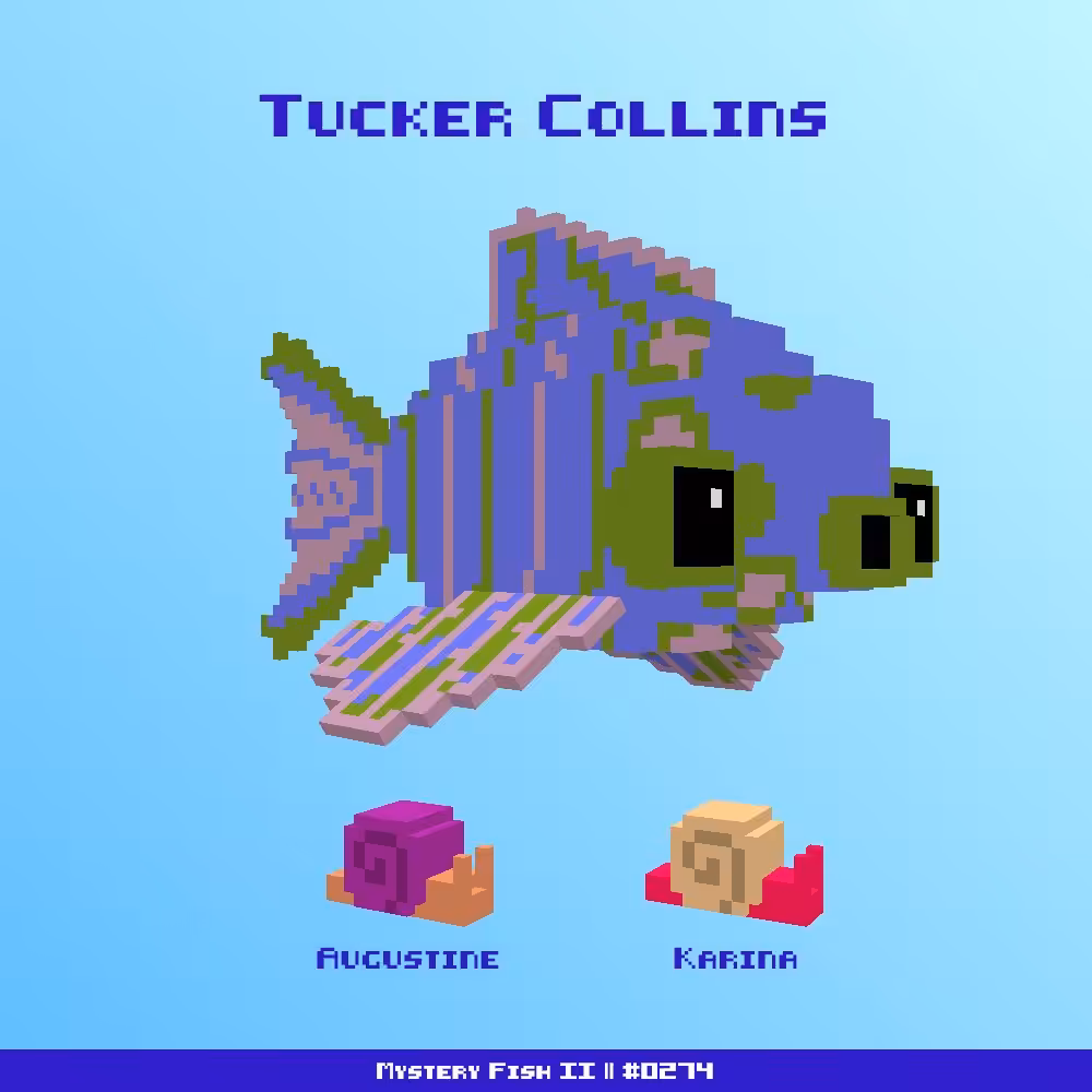 Tucker Collins :: Mystery Fish 0274/1000