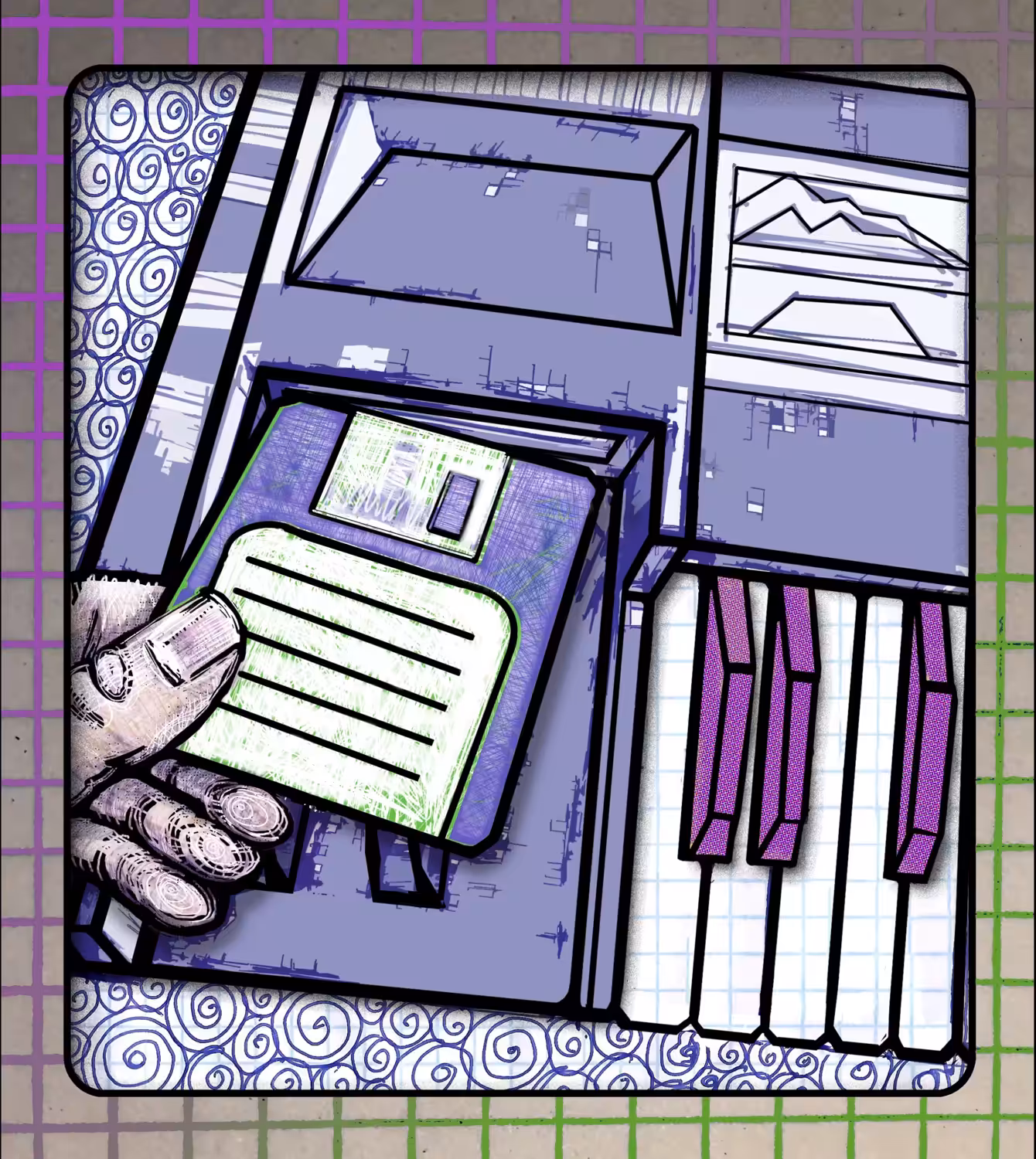 Sampler Sketchbook (EPS OS DISK) 07