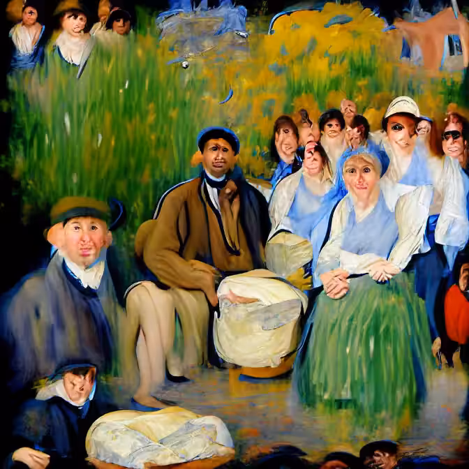 Impressionist People 9