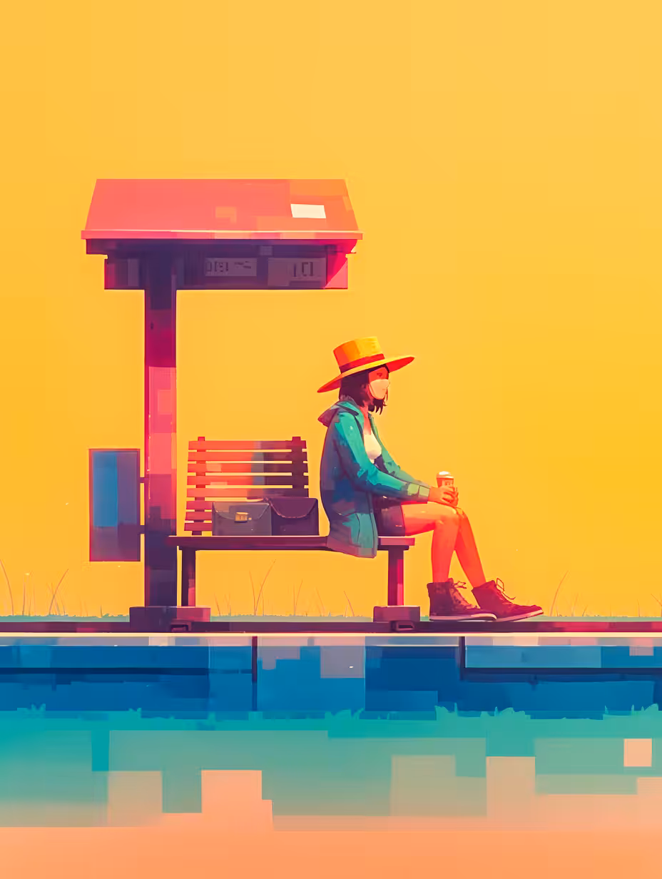 Sunlit pause
